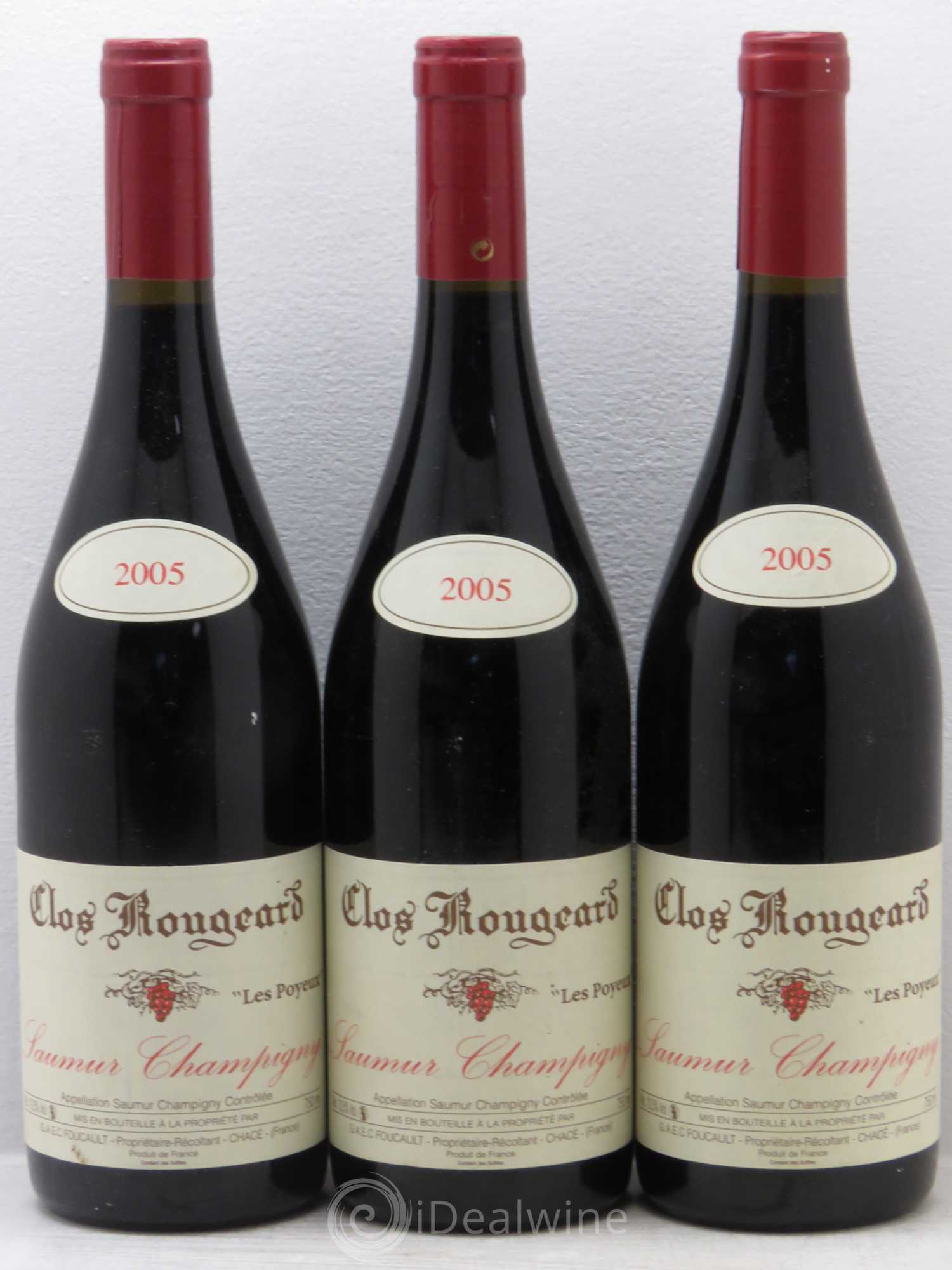 Saumur-Champigny Les Poyeux Clos Rougeard 2005 - Lot de 6 bouteilles - 2