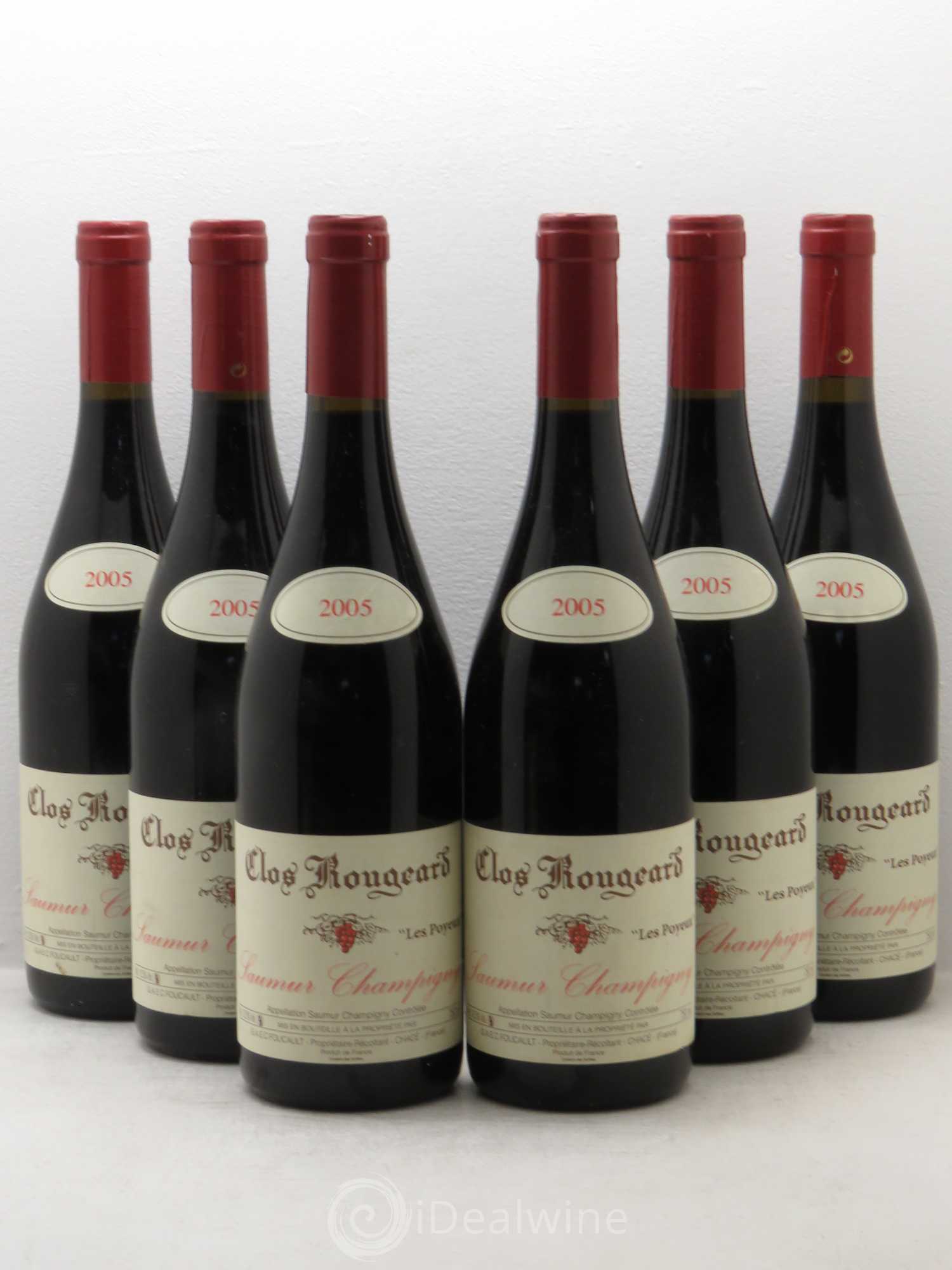 Saumur-Champigny Les Poyeux Clos Rougeard 2005 - Lot de 6 bouteilles - 0