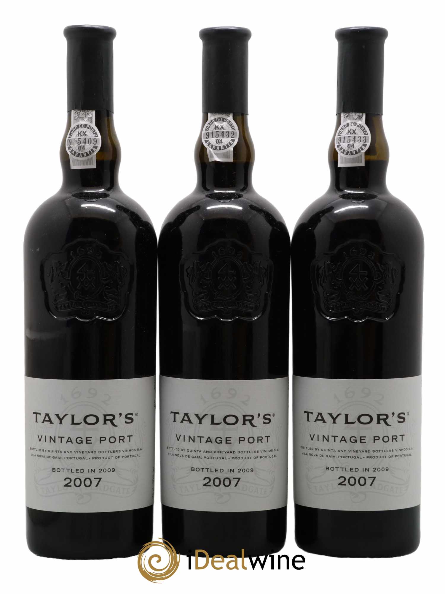 Porto Taylor's Vintage 2007 - Lot de 3 bouteilles - 0