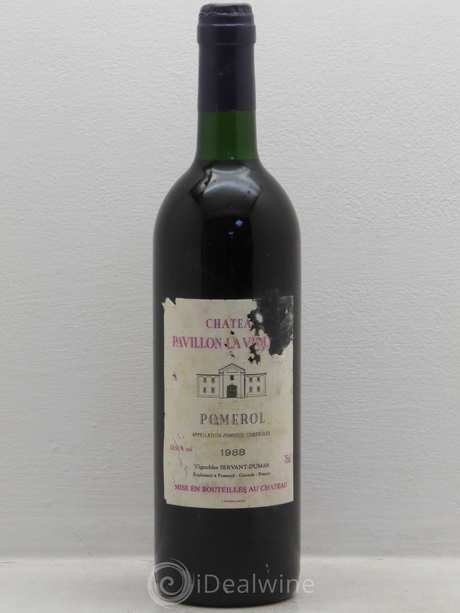 Pomerol Pavillon de La Violette 1988 - Posten von 1 Flasche - 0