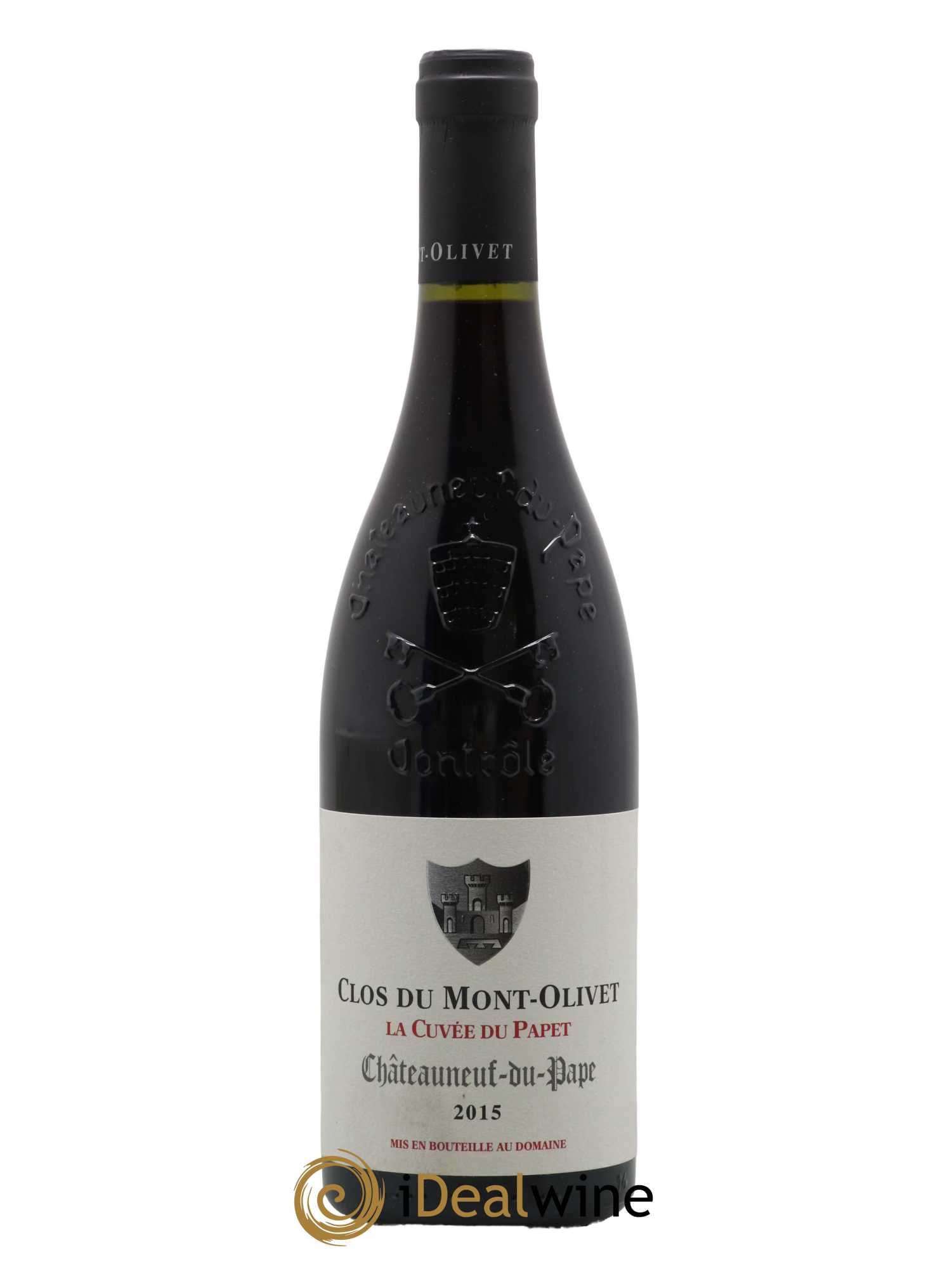 Châteauneuf-du-Pape Cuvée du Papet Clos du Mont-Olivet 2015 - Lot de 1 bouteille - 0