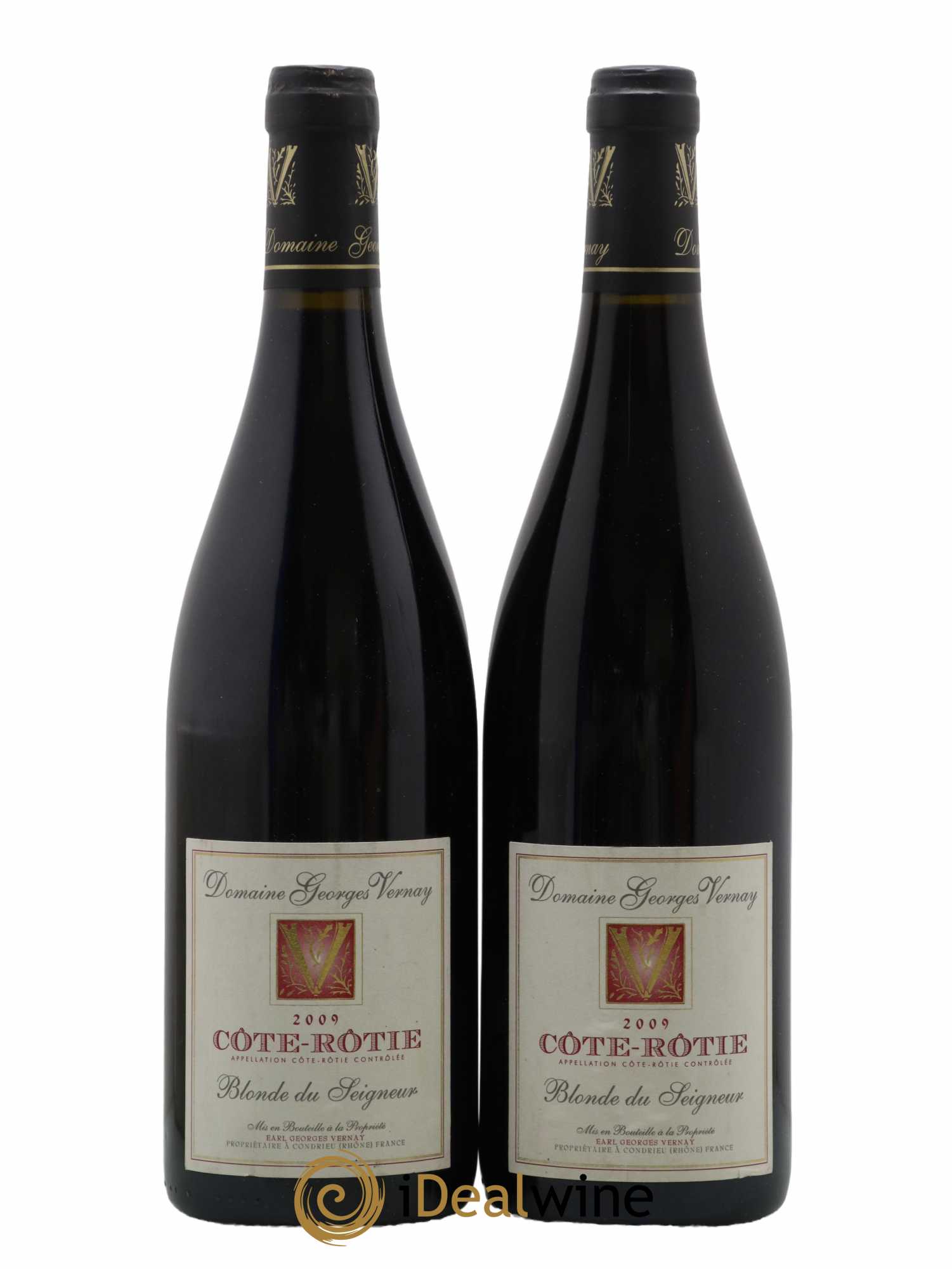 Côte-Rôtie Blonde du Seigneur Georges Vernay 2009 - Lot de 2 bouteilles - 0