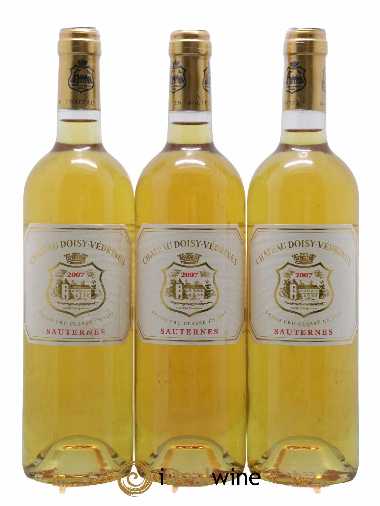 Château Doisy-Védrines 2ème Grand Cru Classé 2007 - Lotto di 3 bottiglie - 0