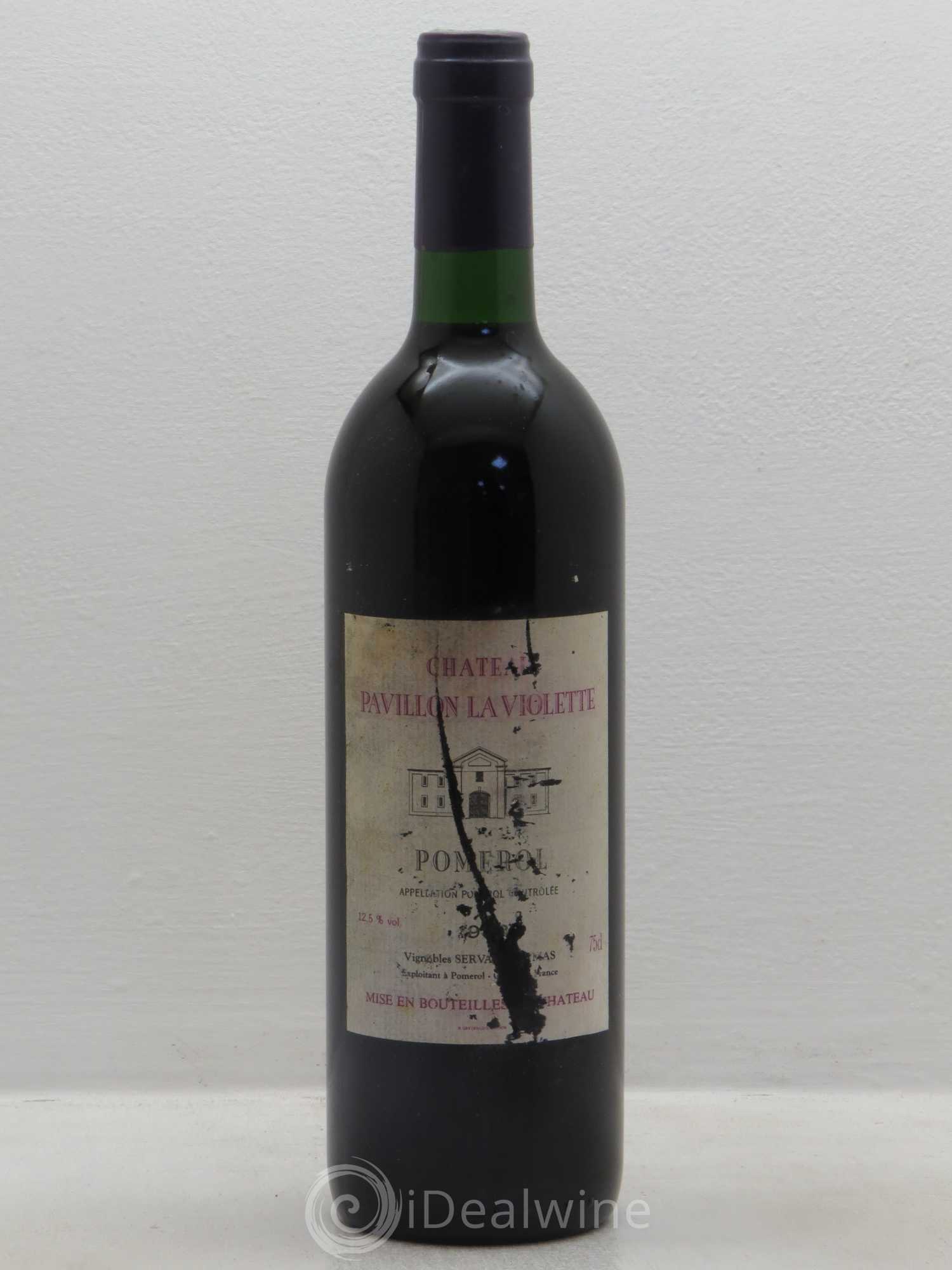 Pomerol Pavillon de La Violette 1988 - Posten von 1 Flasche - 0