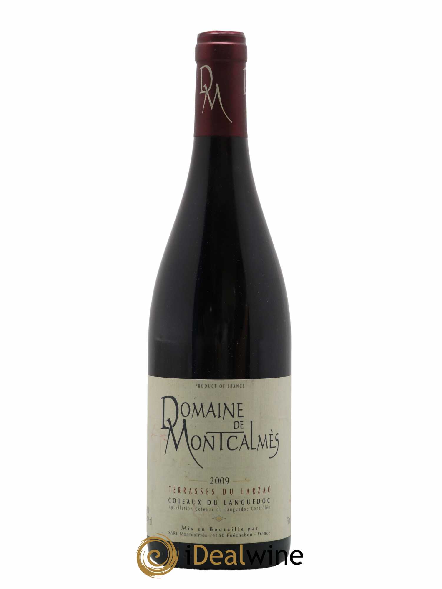 Terrasses du Larzac Domaine de Montcalmès Frédéric Pourtalié 2009 - Lot de 1 bouteille - 0