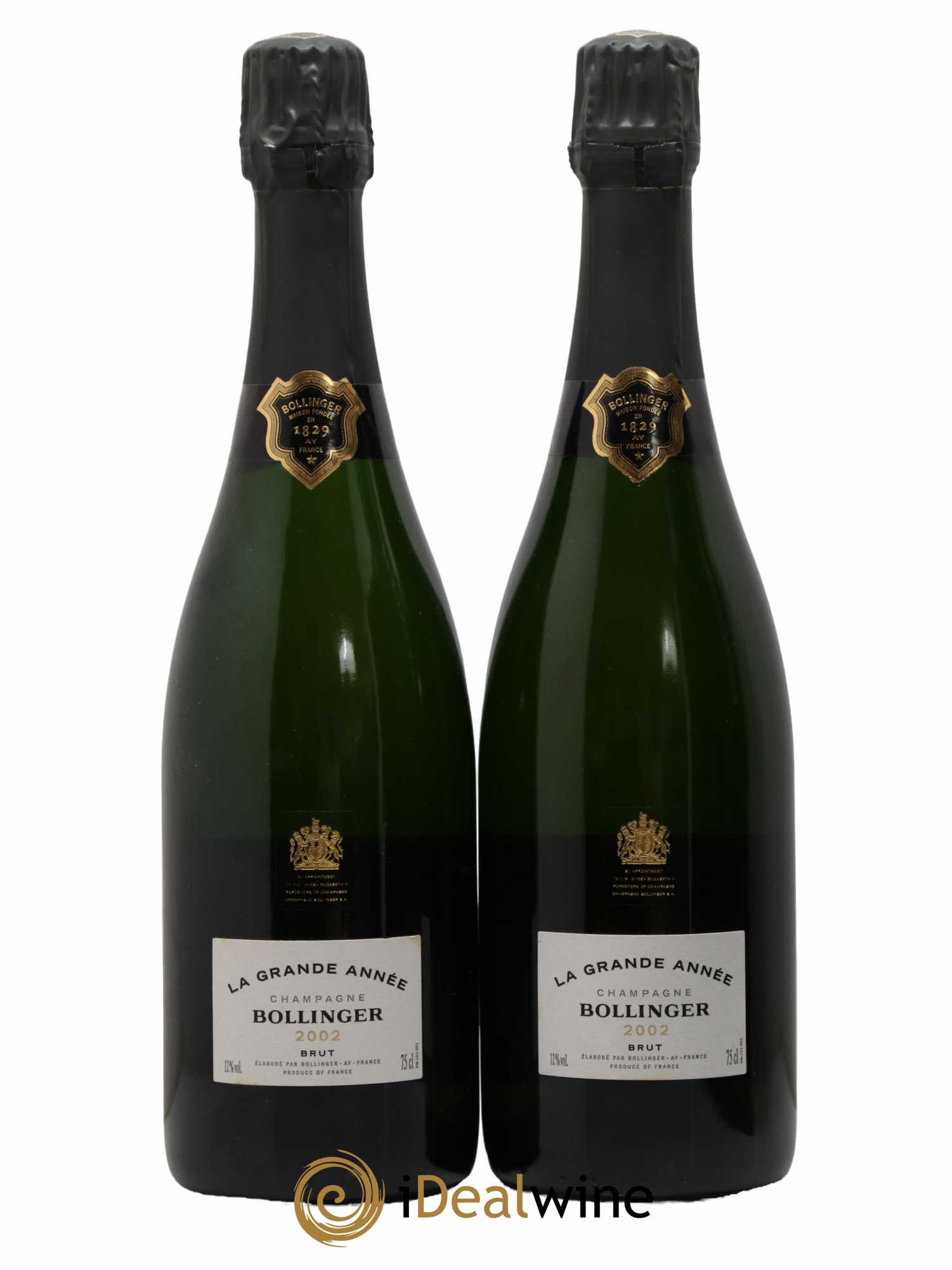 Grande Année Brut Bollinger 2002 - Posten von 2 Flaschen - 1