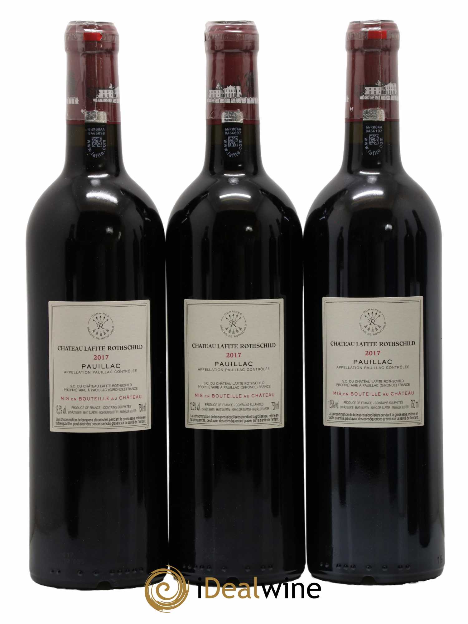 Château Lafite Rothschild 1er Grand Cru Classé 2017 - Lot de 6 bouteilles - 2