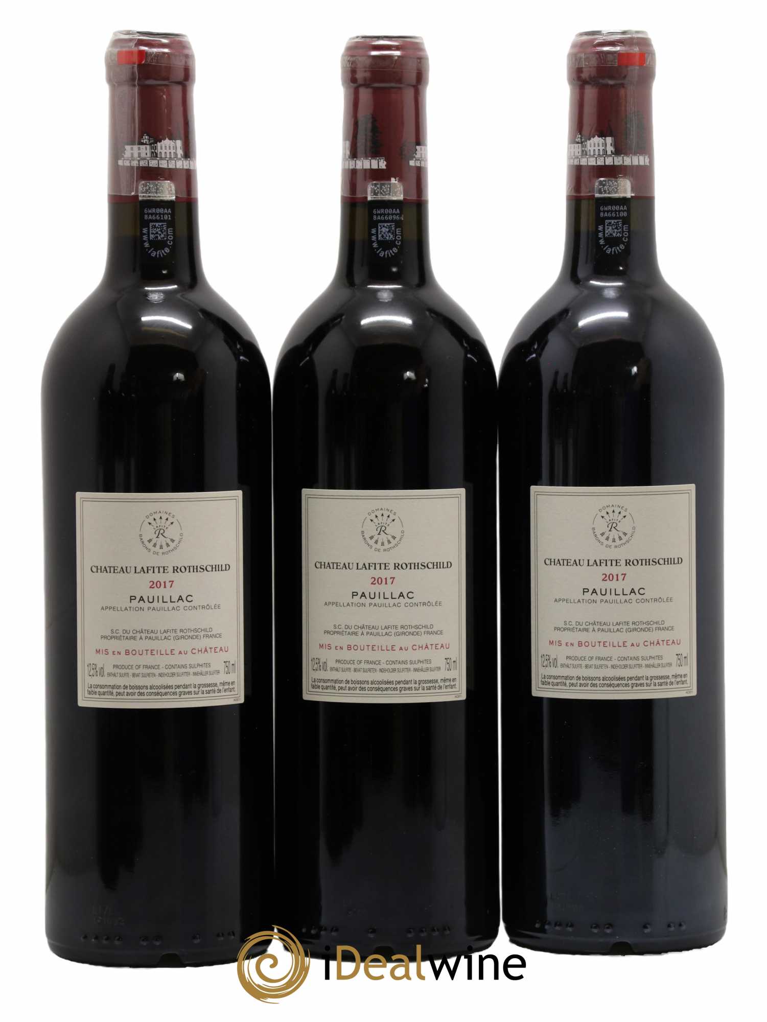 Château Lafite Rothschild 1er Grand Cru Classé 2017 - Lot de 6 bouteilles - 4
