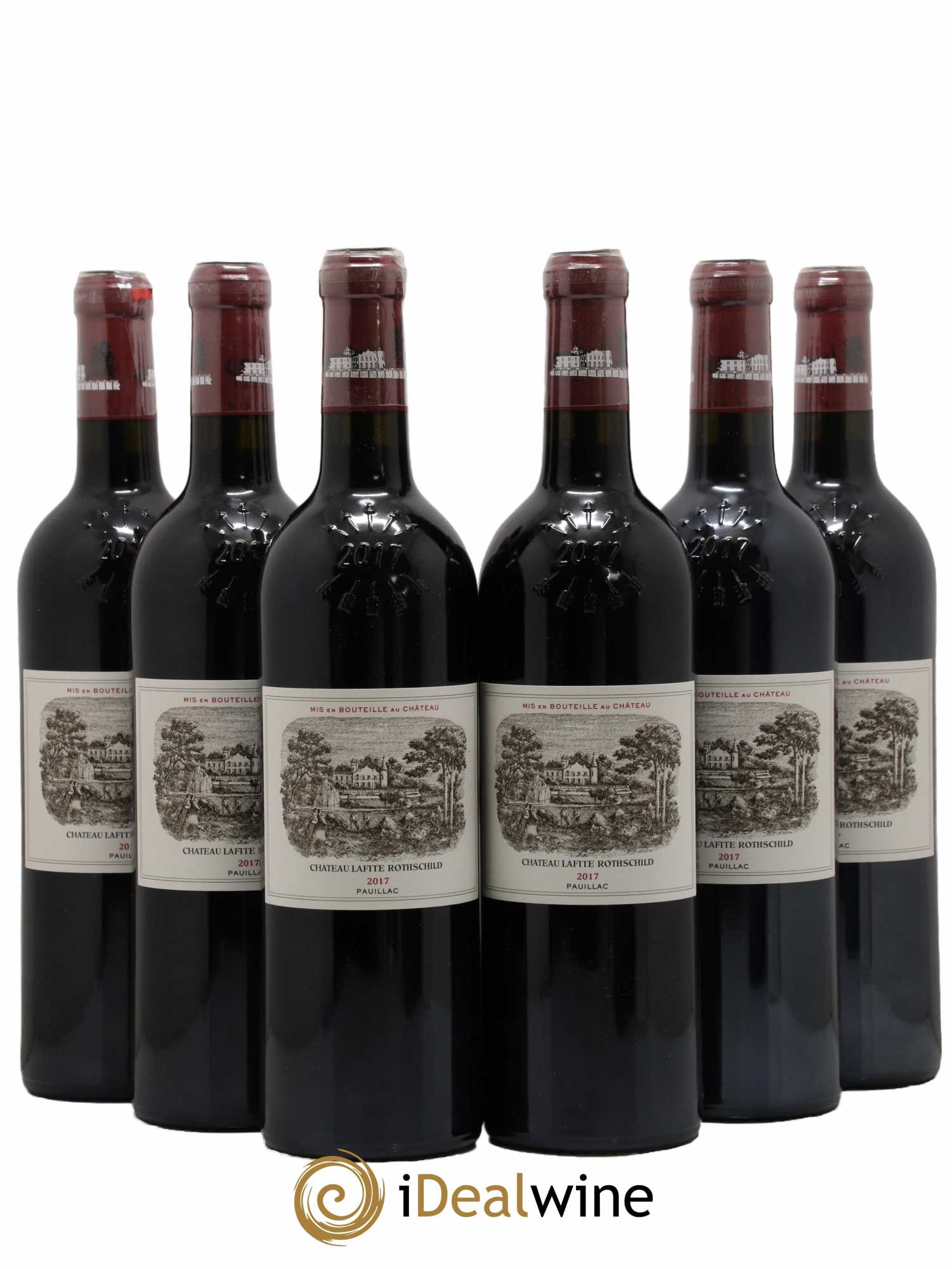 Château Lafite Rothschild 1er Grand Cru Classé 2017 - Lot de 6 bouteilles - 0