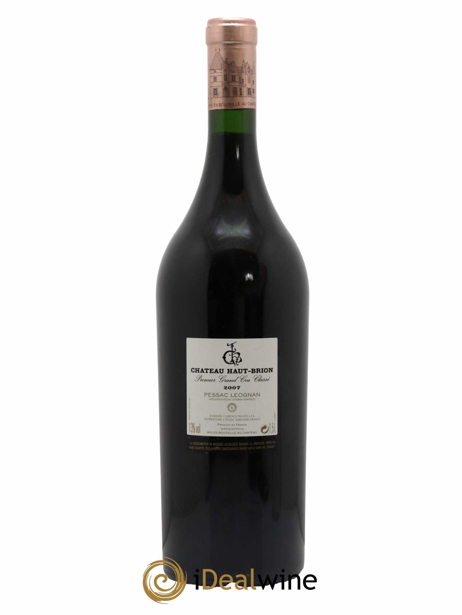 Château Haut Brion 1er Grand Cru Classé 2007 - Lot de 1 magnum - 1
