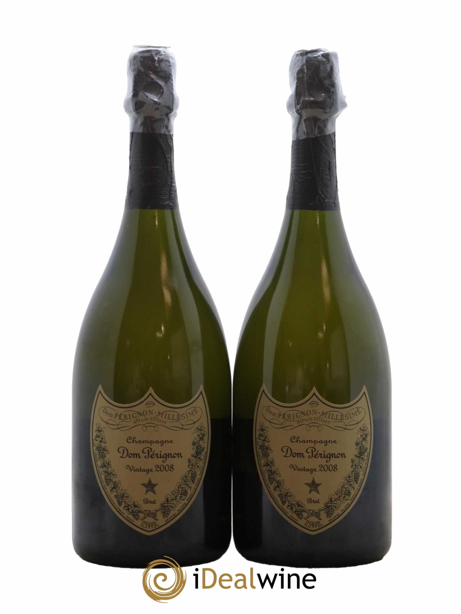 Brut Dom Pérignon 2008 - Lot de 2 bouteilles - 0