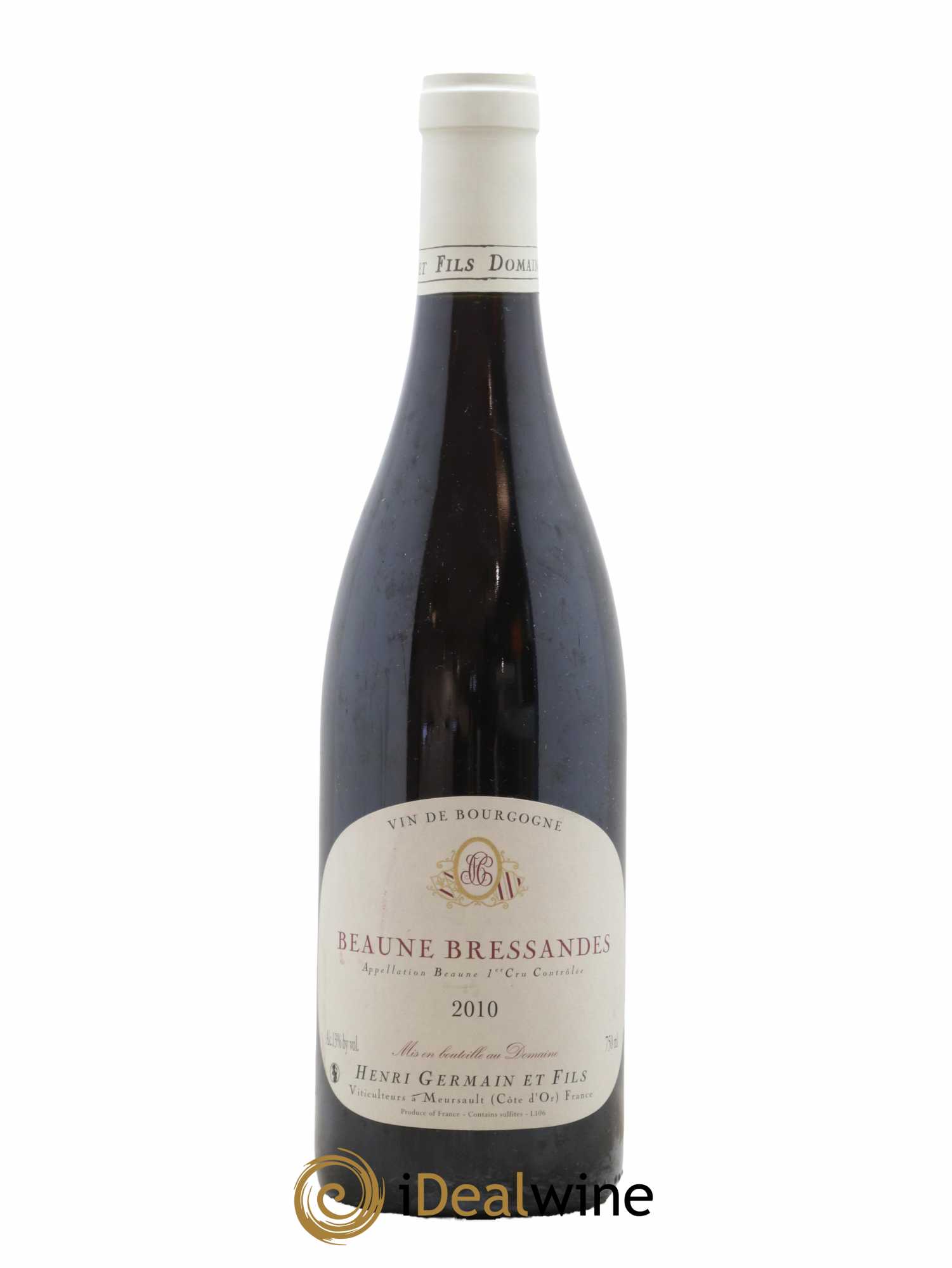 Beaune 1er Cru Bressandes Henri Germain 2010 - Lot de 1 bouteille - 0