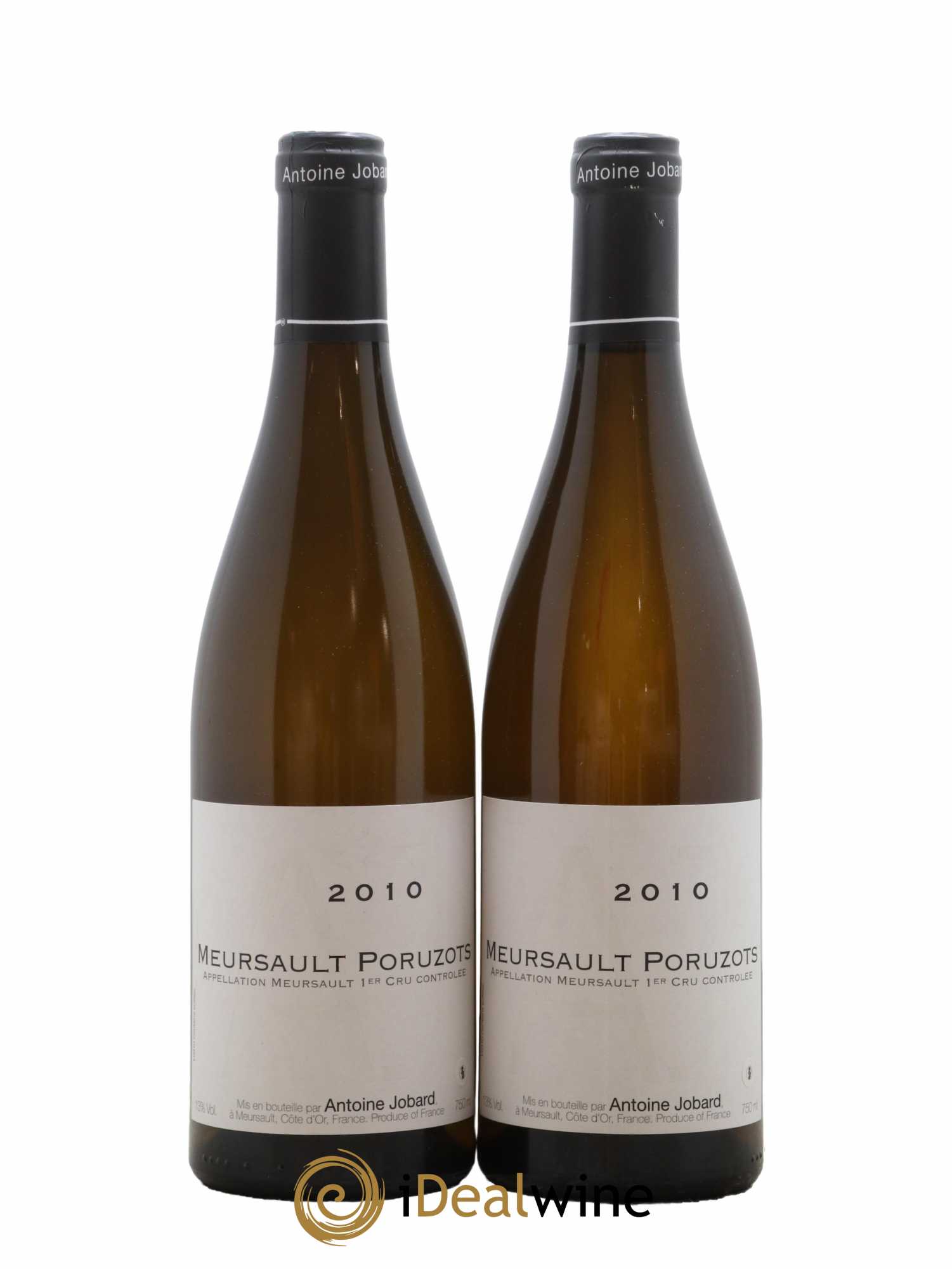 Meursault 1er Cru Poruzots François et Antoine Jobard (Domaine) 2010 - Lot de 2 bouteilles - 0