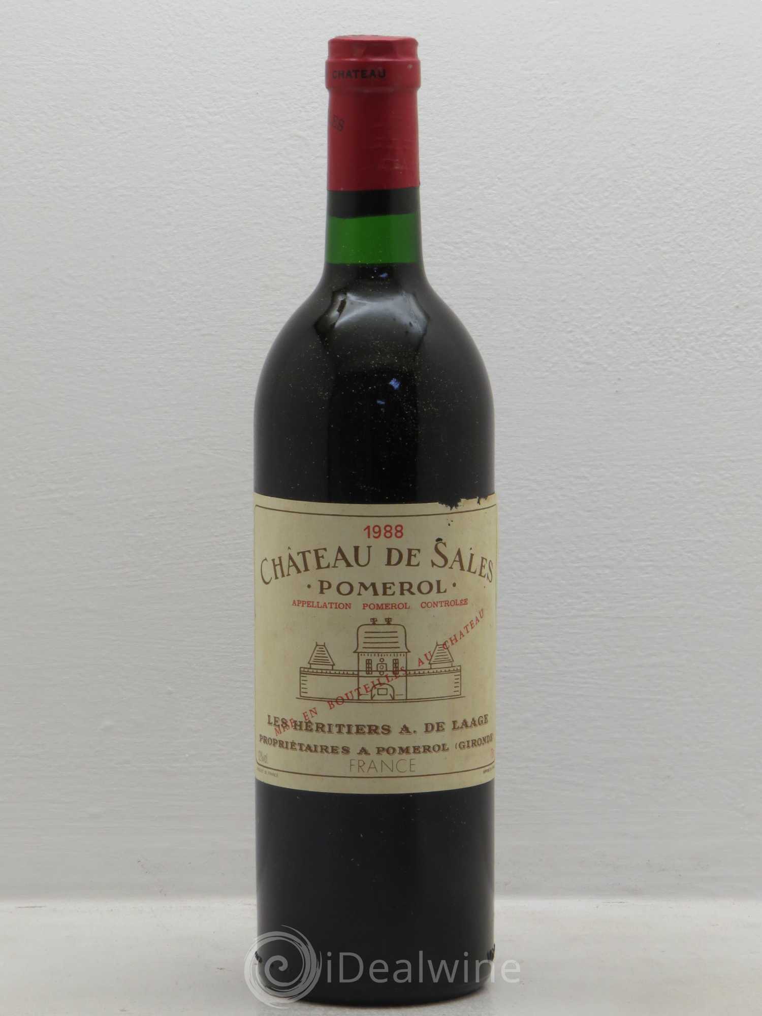 Château de Sales (sans prix de réserve) 1988 - Lot de 1 bouteille - 0