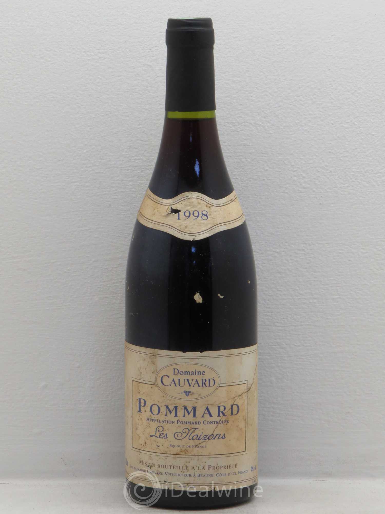 Pommard Domaine Cauvart Les Moizons(sans prix de réserve) 1998 - Posten von 1 Flasche - 0