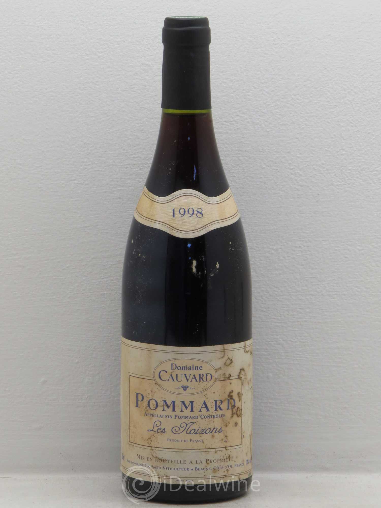 Pommard Domaine Cauvart Les Moizons(sans prix de réserve) 1998 - Posten von 1 Flasche - 0