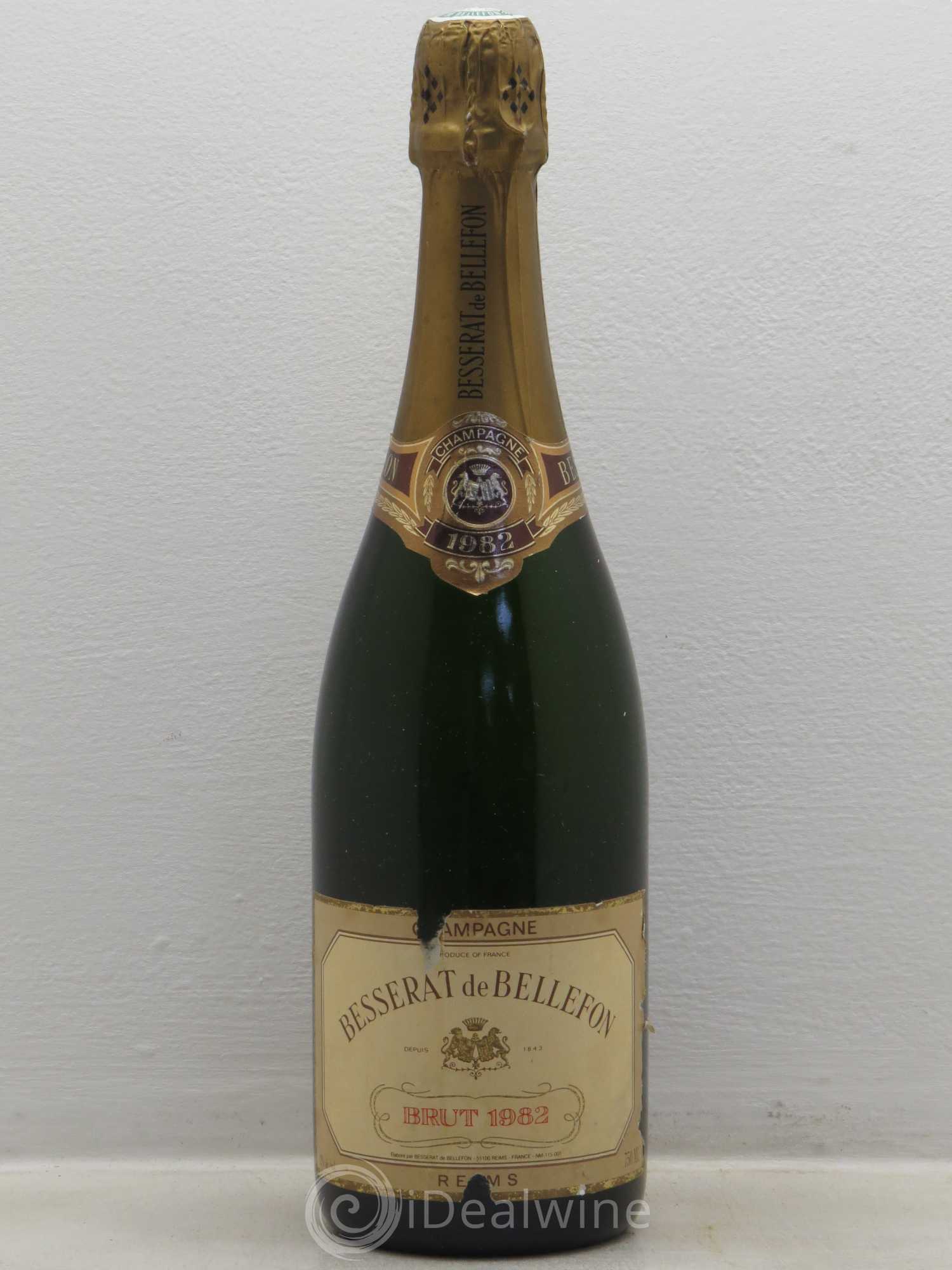 Champagne Besserat de Bellefon (sans prix de réserve) 1982 - Posten von 1 Flasche - 0