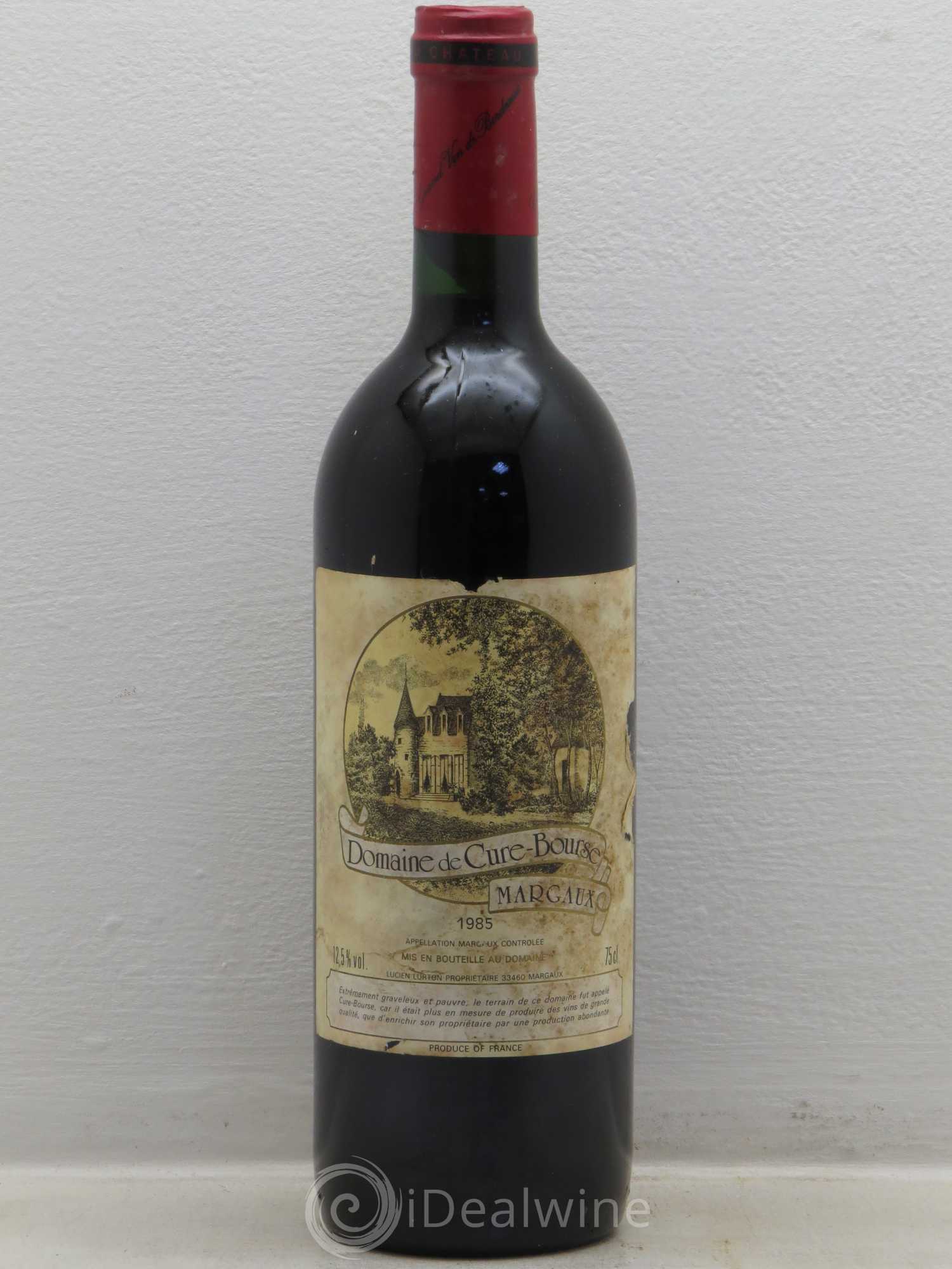 Château de Cure-Bourse (sans prix de réserve) 1985 - Lot de 1 bouteille - 0