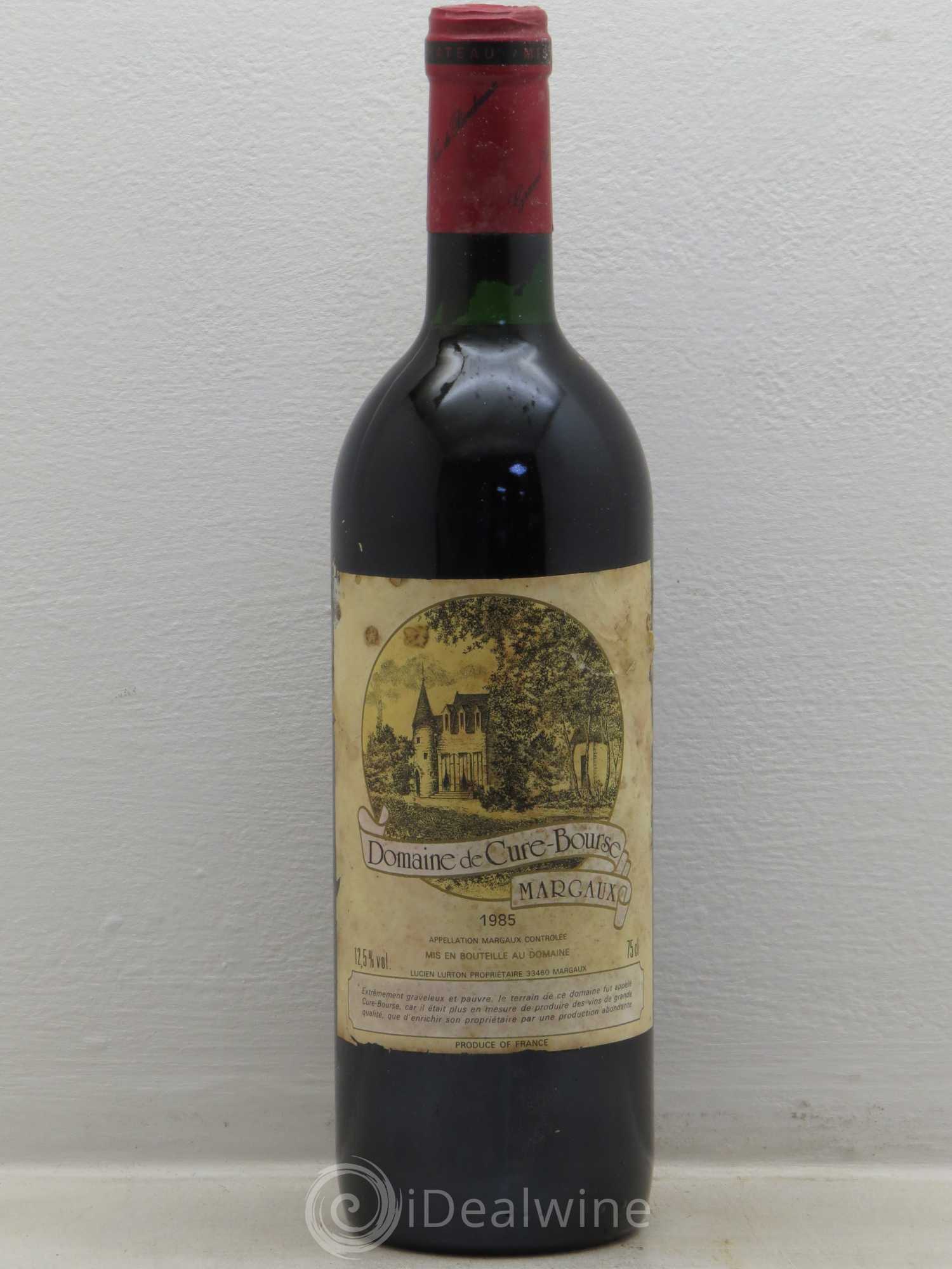 Château de Cure-Bourse (sans prix de réserve) 1985 - Lot de 1 bouteille - 0