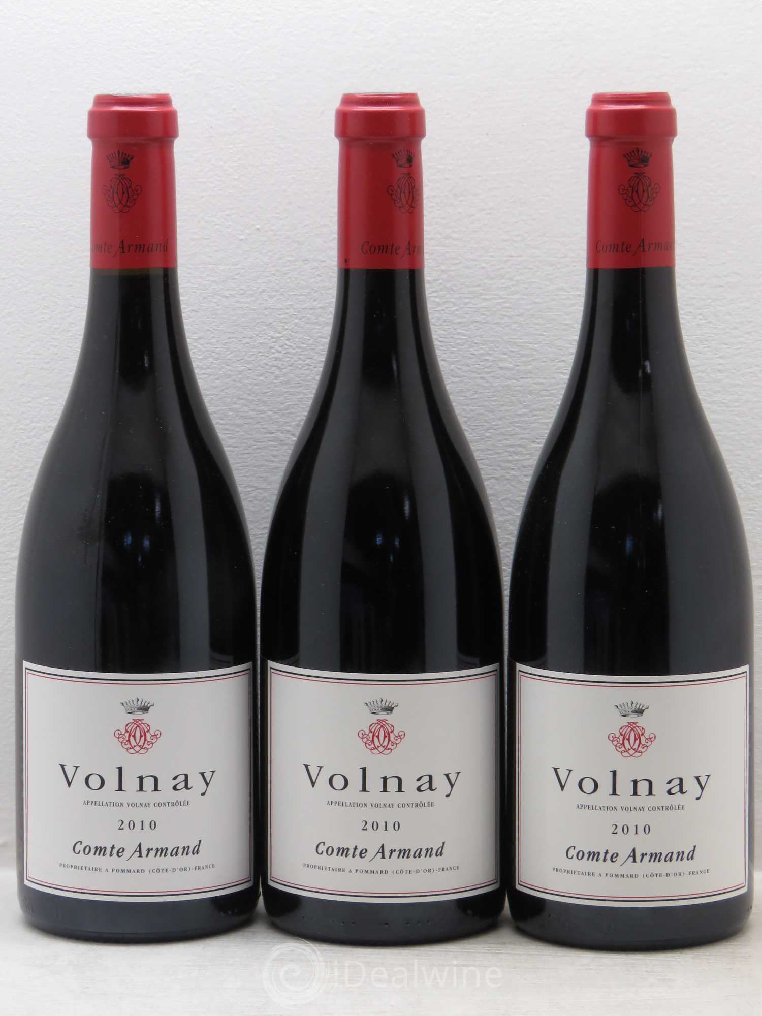 Volnay Comte Armand 2010 - Posten von 3 Flaschen - 0
