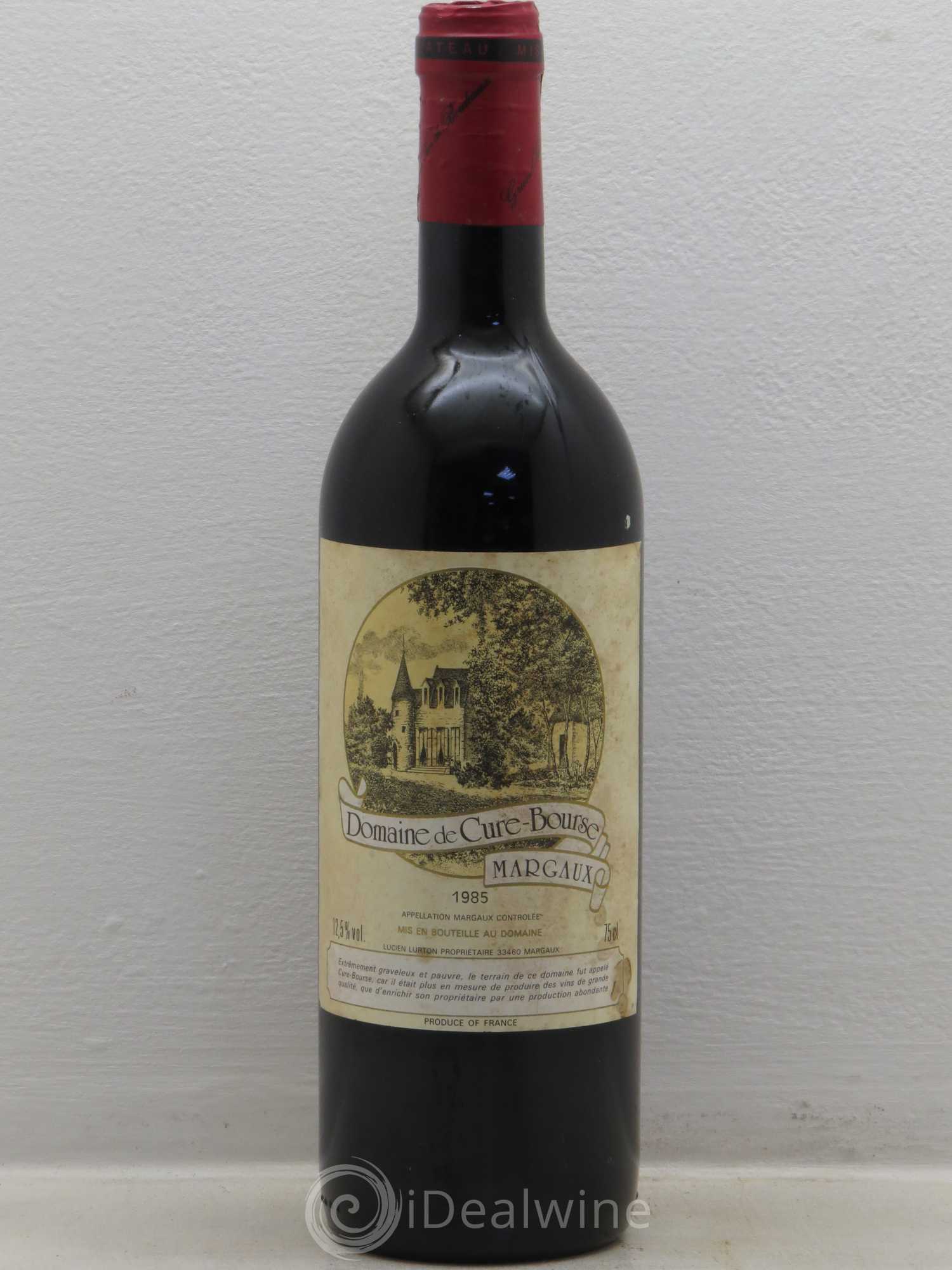 Château de Cure-Bourse (sans prix de réserve) 1985 - Lot de 1 bouteille - 0