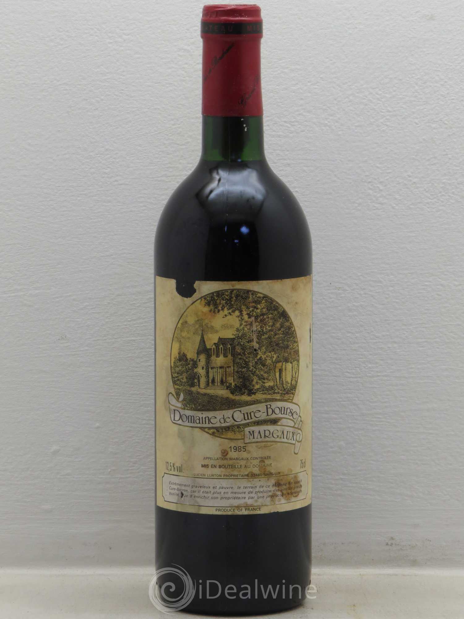Château de Cure-Bourse (sans prix de réserve) 1985 - Lot de 1 bouteille - 0