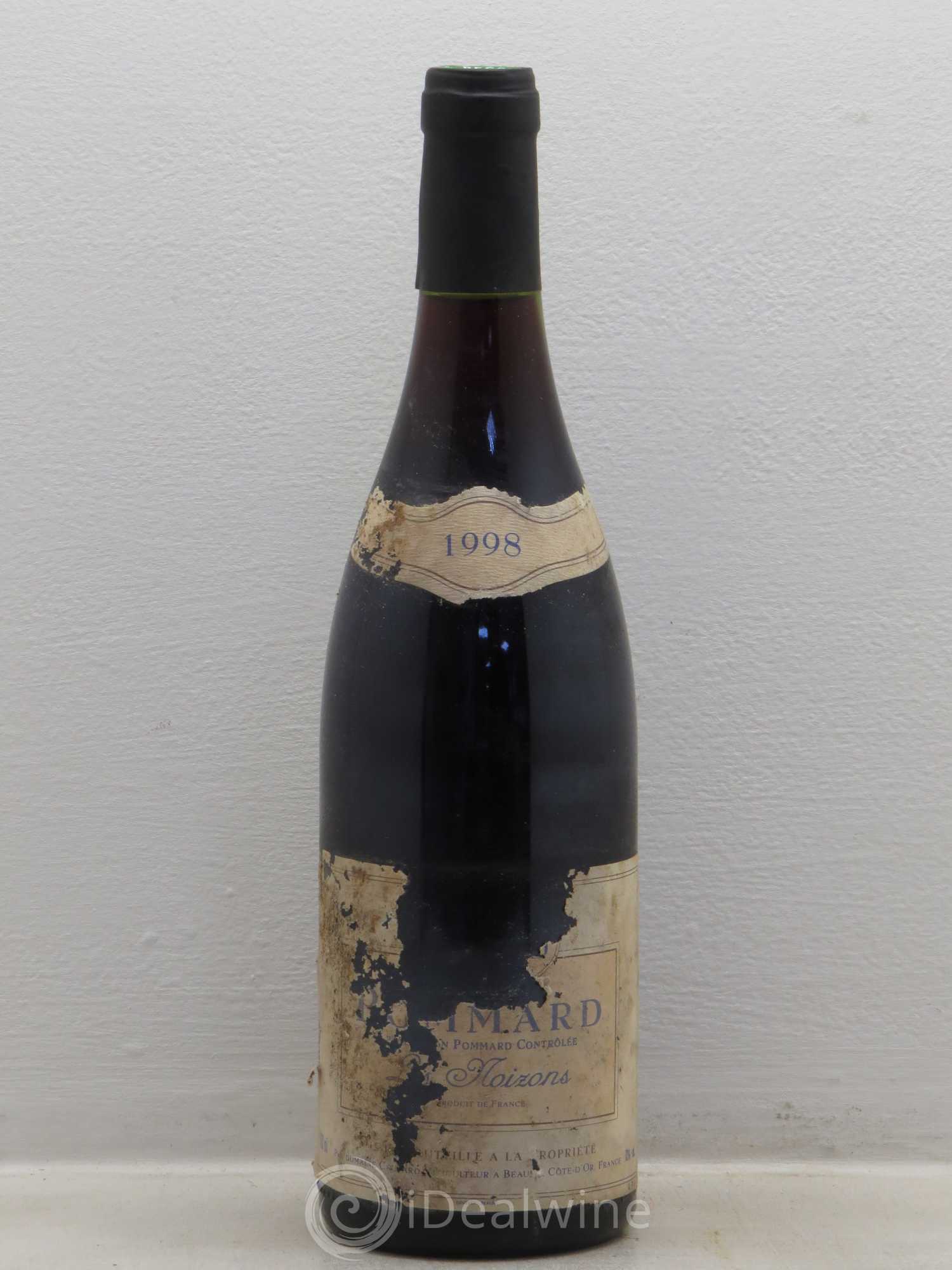 Pommard Noizons Domaine Cauvart (sans prix de réserve) 1998 - Posten von 1 Flasche - 0