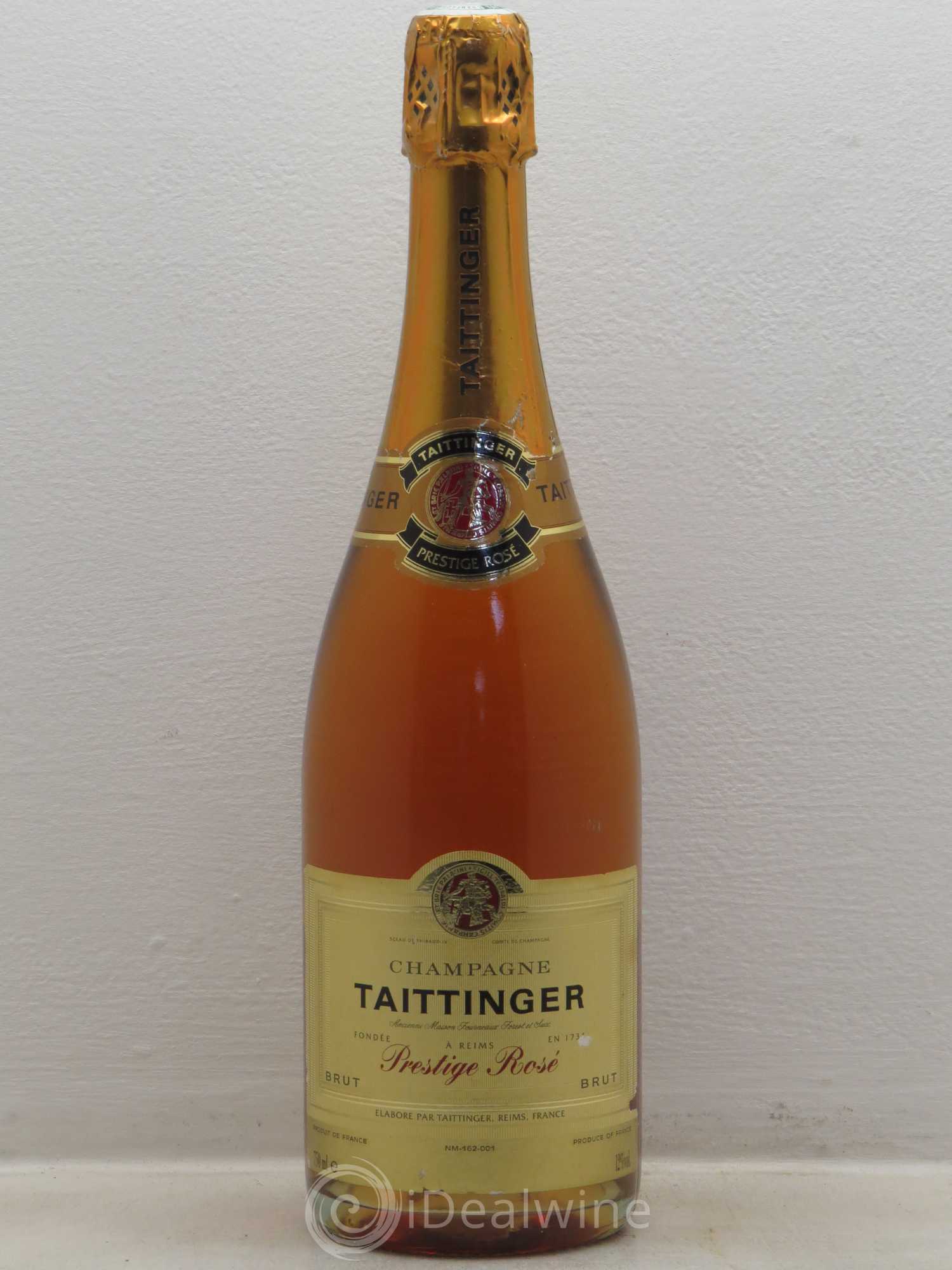 Prestige rosé Taittinger (sans prix de réserve) - Lot de 1 bouteille - 0