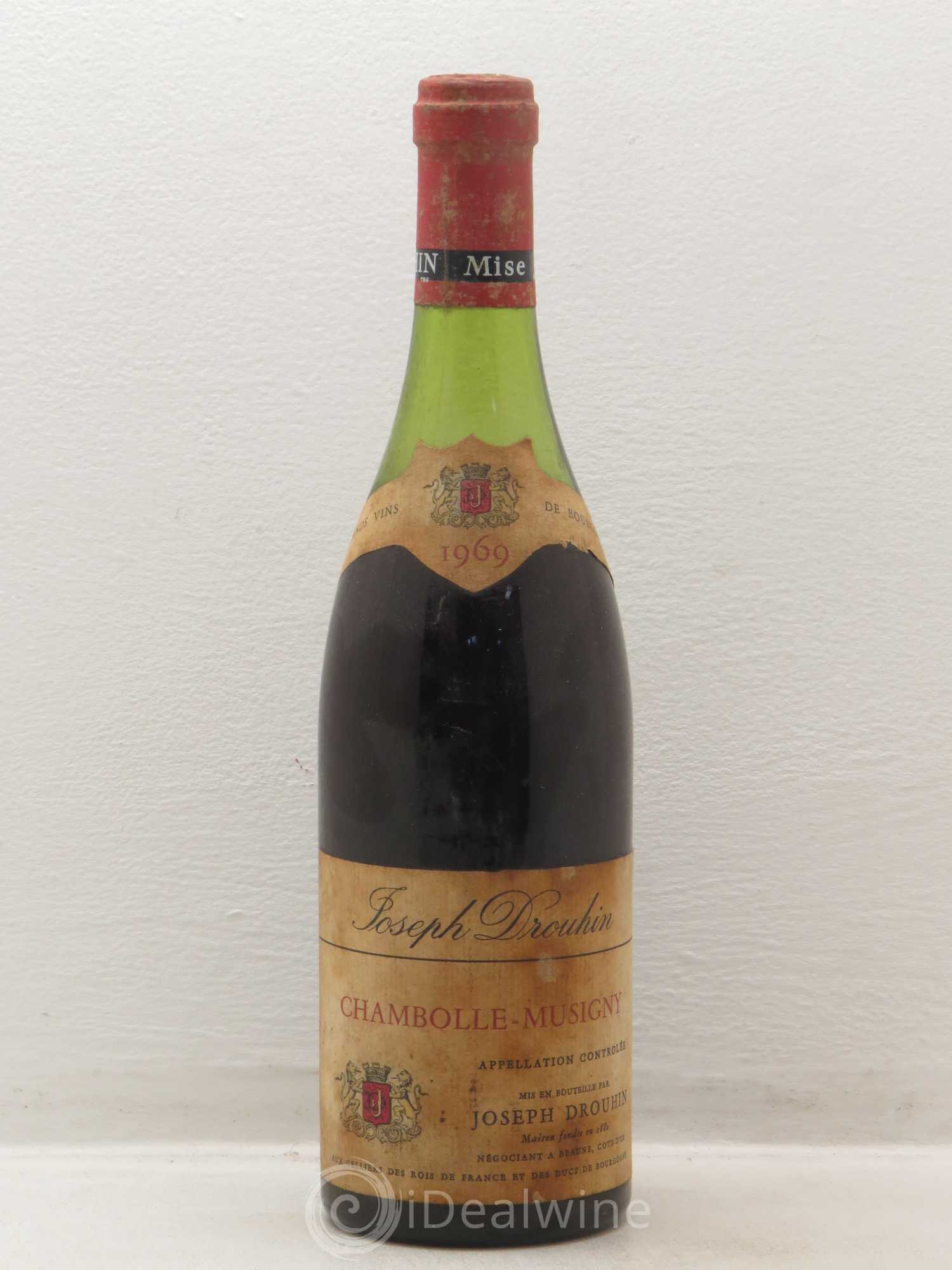 Chambolle-Musigny Drouhin (sans prix de réserve) 1969 - Posten von 1 Flasche - 0