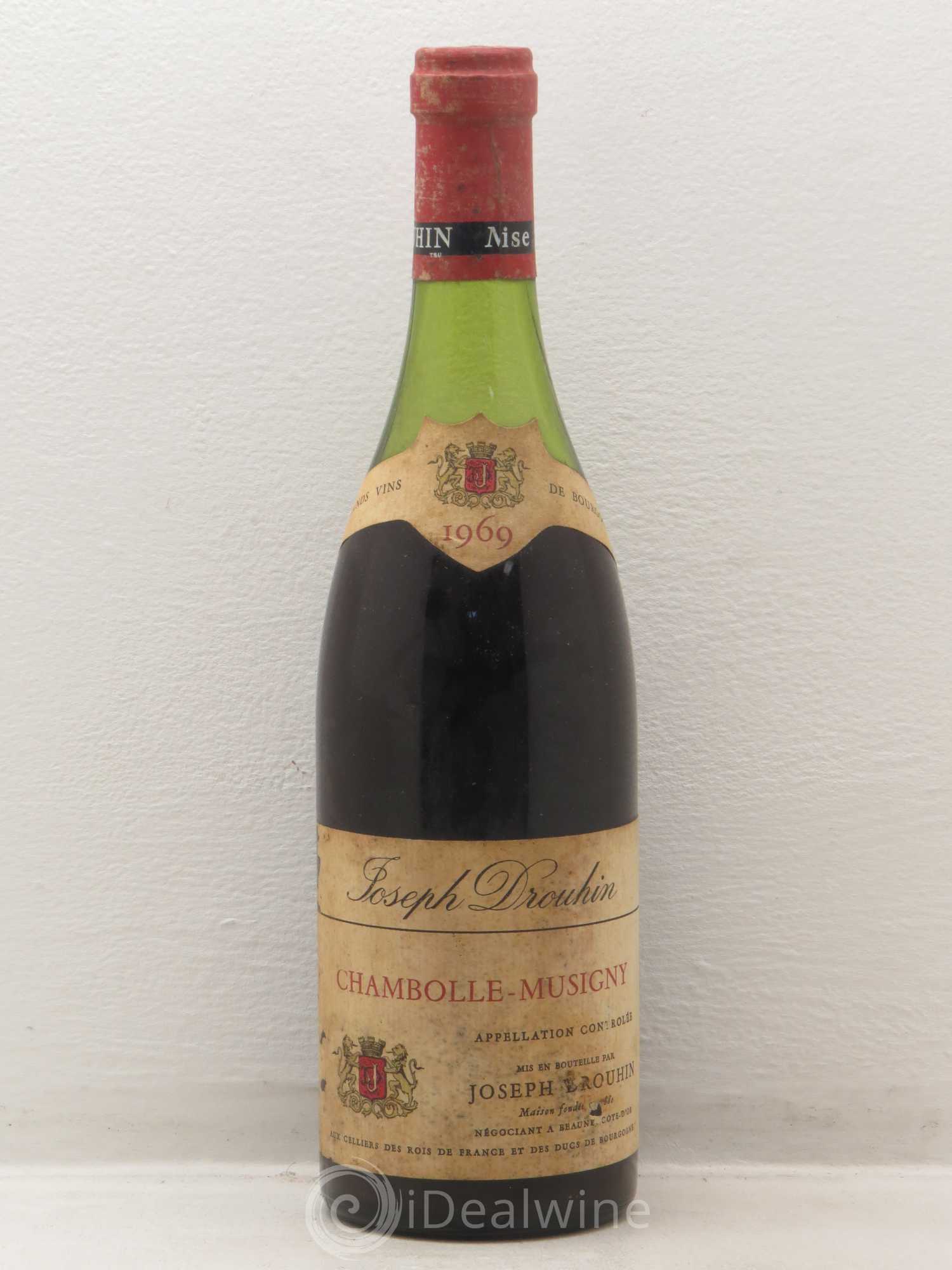 Chambolle-Musigny Drouhin (sans prix de réserve) 1969 - Posten von 1 Flasche - 0