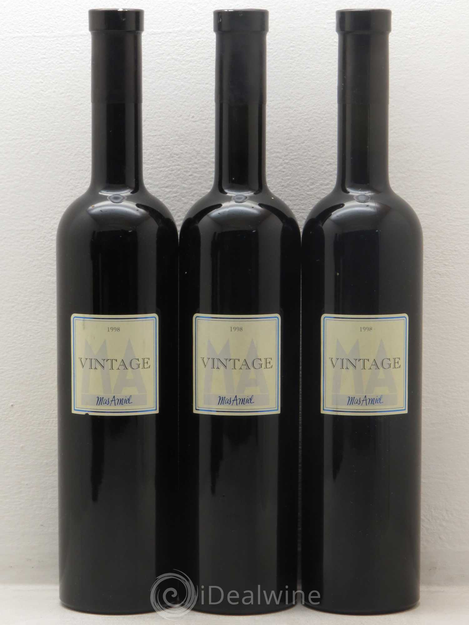 Maury Mas Amiel 1998 - Lot de 6 bouteilles - 1