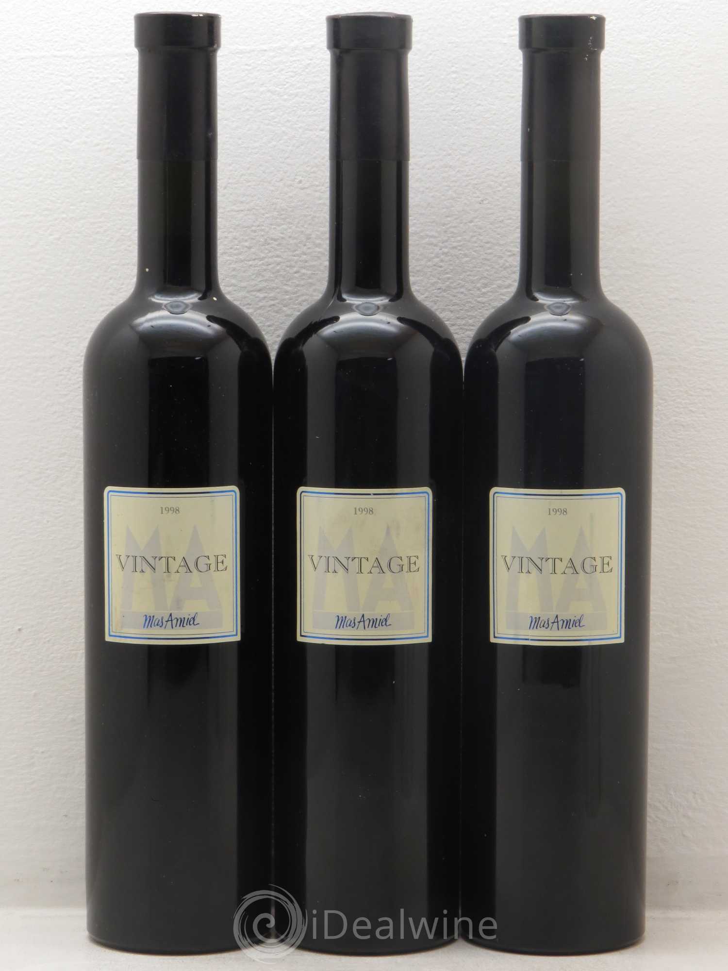 Maury Mas Amiel 1998 - Lot de 6 bouteilles - 2