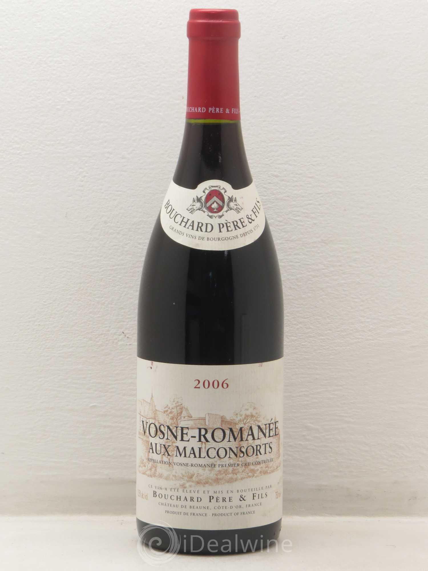 Vosne-Romanée 1er Cru Aux Malconsorts Bouchard Père & Fils 2006 - Lot de 1 bouteille - 0