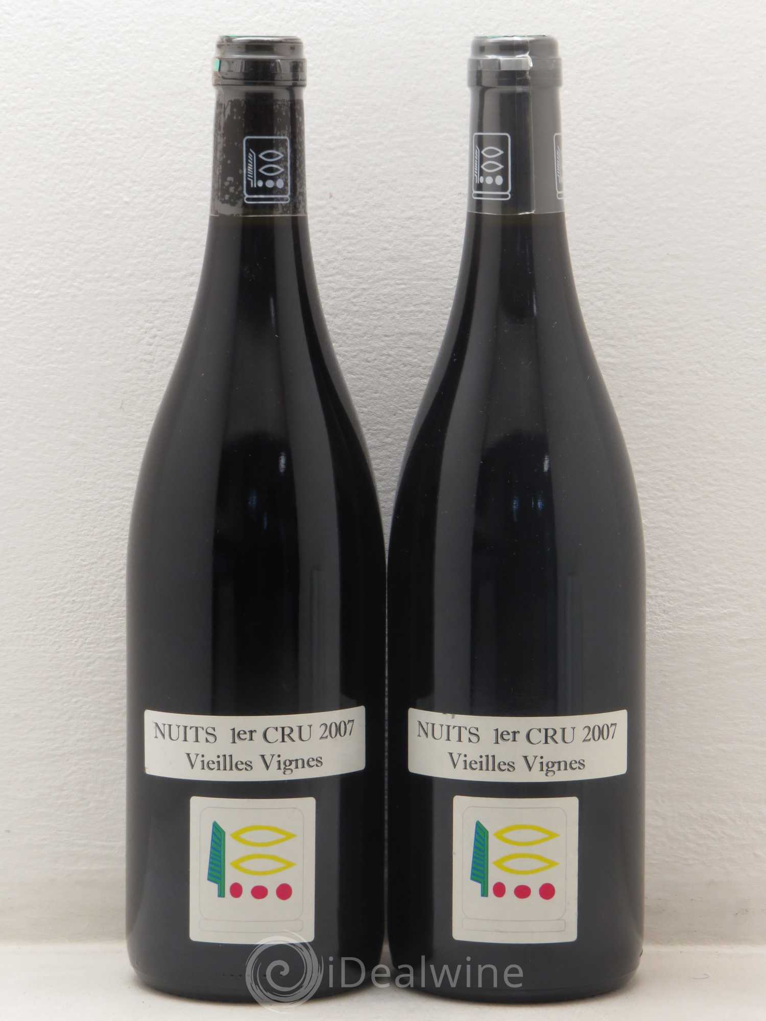 Nuits-Saint-Georges 1er Cru Vieilles Vignes Prieuré Roch 2007 - Lot de 2 bouteilles - 0