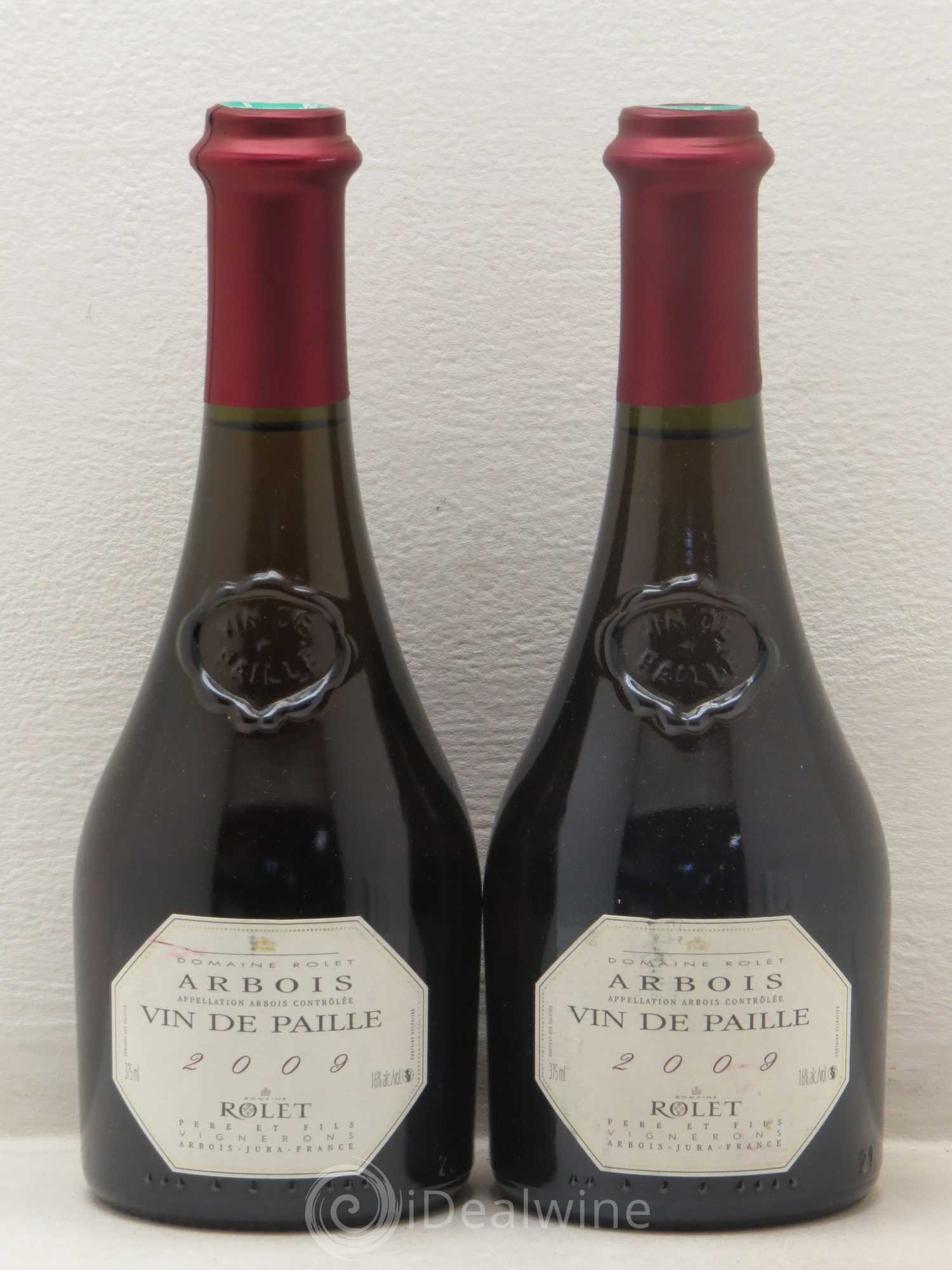 Arbois Vin de Paille Domaine Rolet 2009 - Posten von 2 Demi-Flaschen - 0