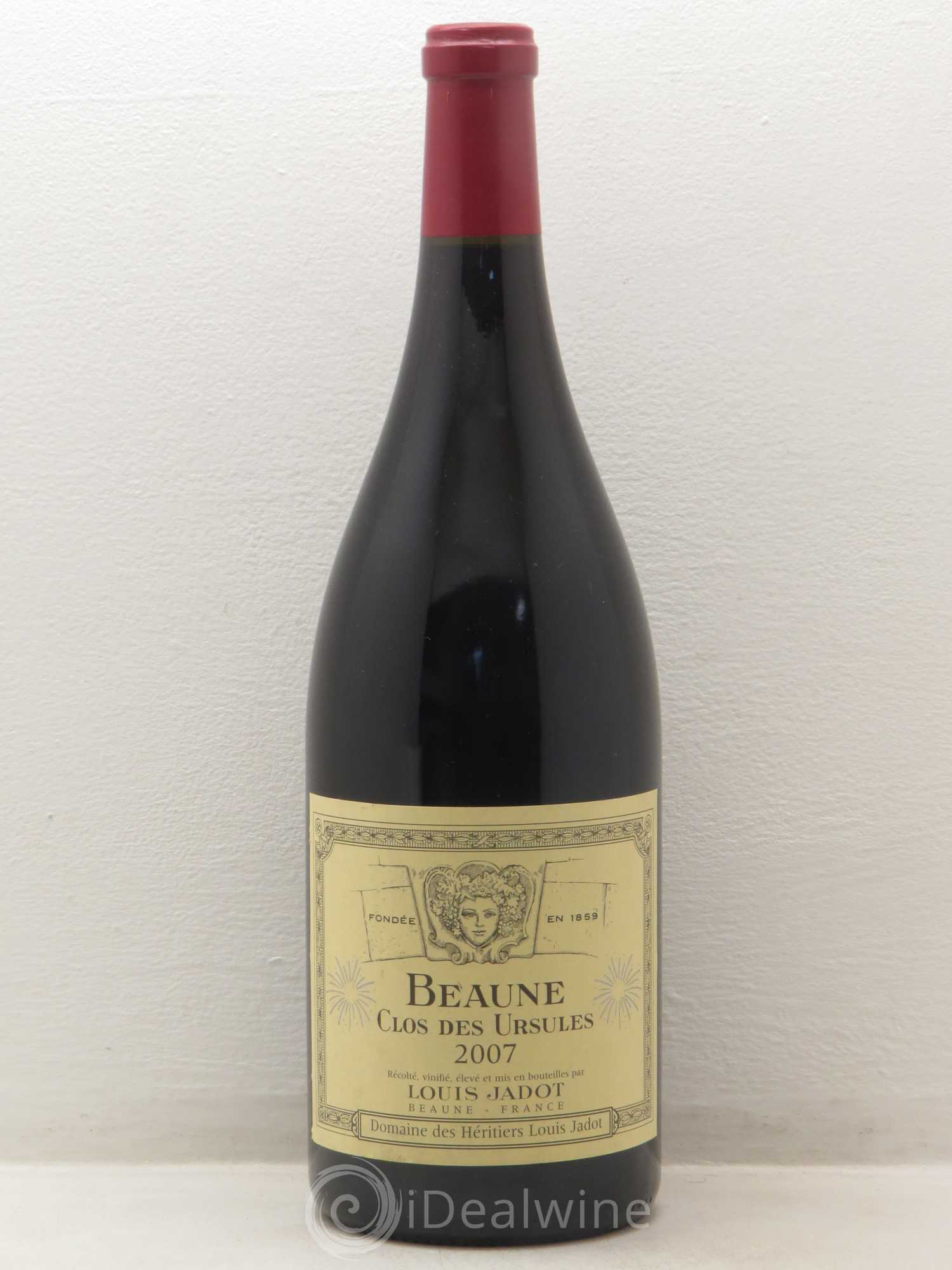 Beaune 1er Cru Clos des Ursules Maison Louis Jadot 2007 - Lot de 1 magnum - 0