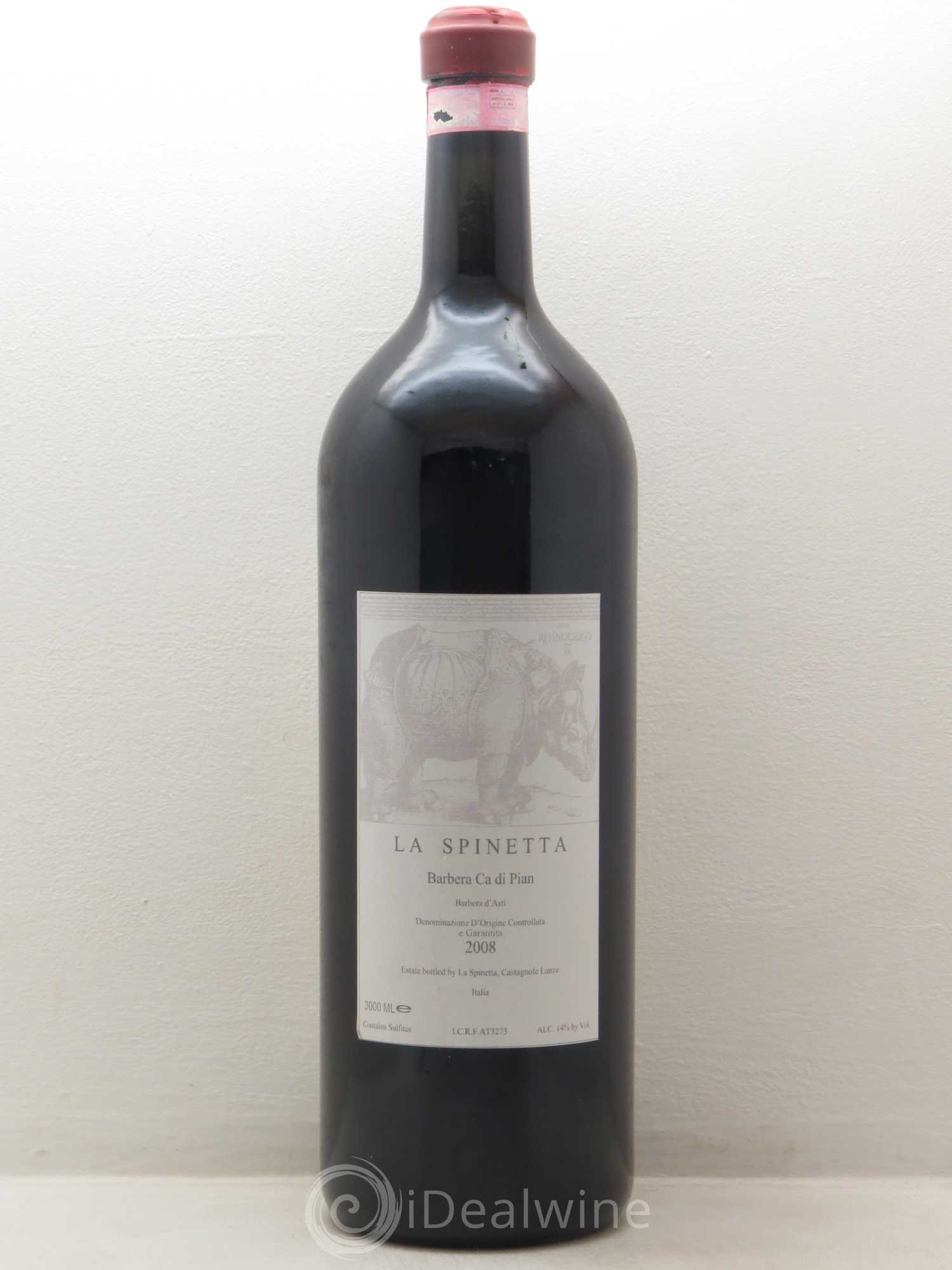 Italie Ca di Pian Barbera d'Asti la Spinetta 2008 - Posten von 1 Doppel-Magnum - 1