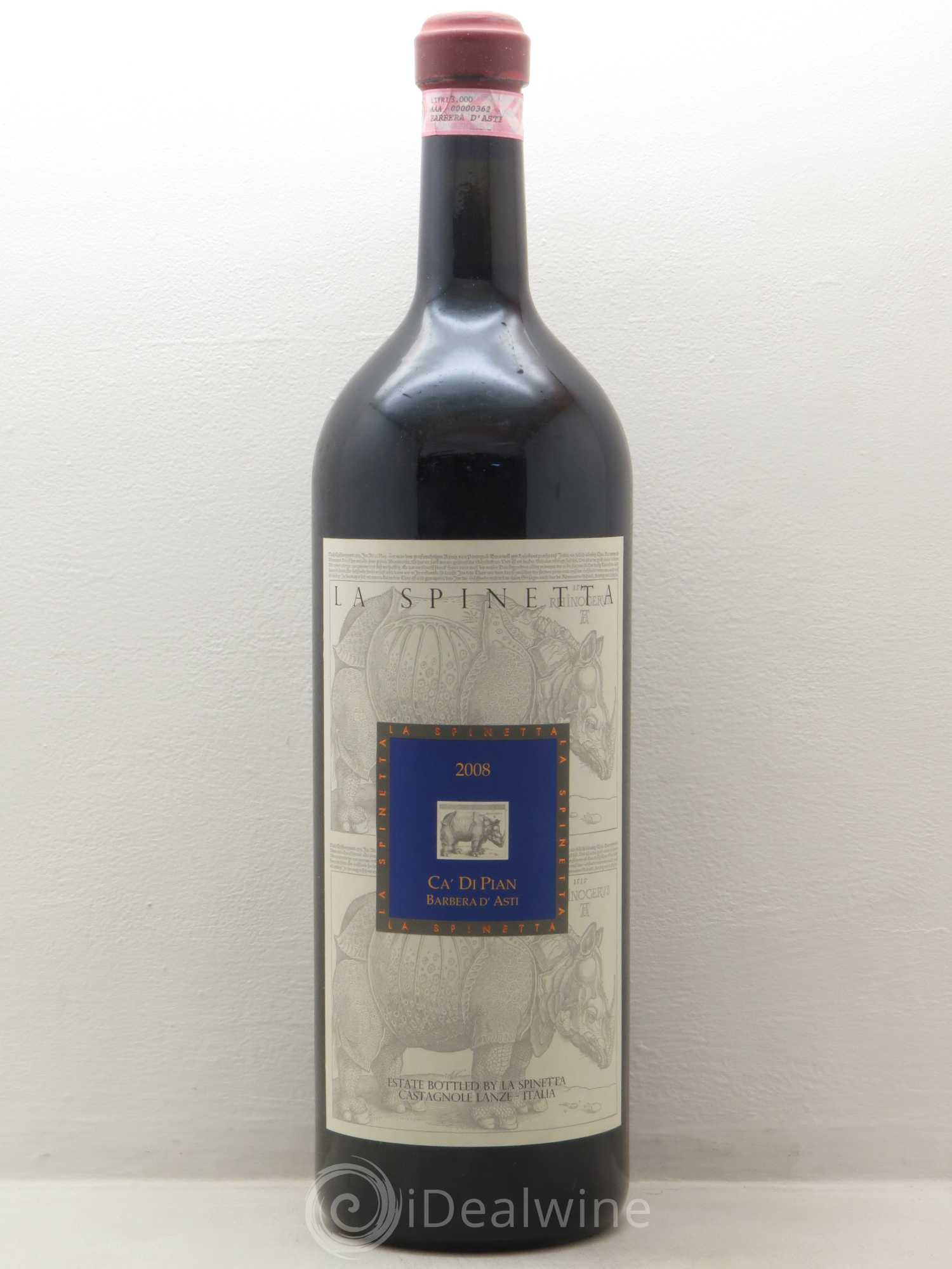 Italie Ca di Pian Barbera d'Asti la Spinetta 2008 - Posten von 1 Doppel-Magnum - 0