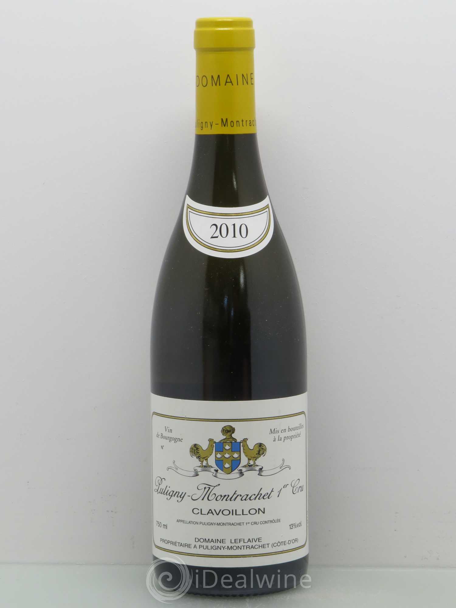 Puligny-Montrachet 1er Cru Clavoillon Leflaive (Domaine) 2010 - Lot de 1 bouteille - 0