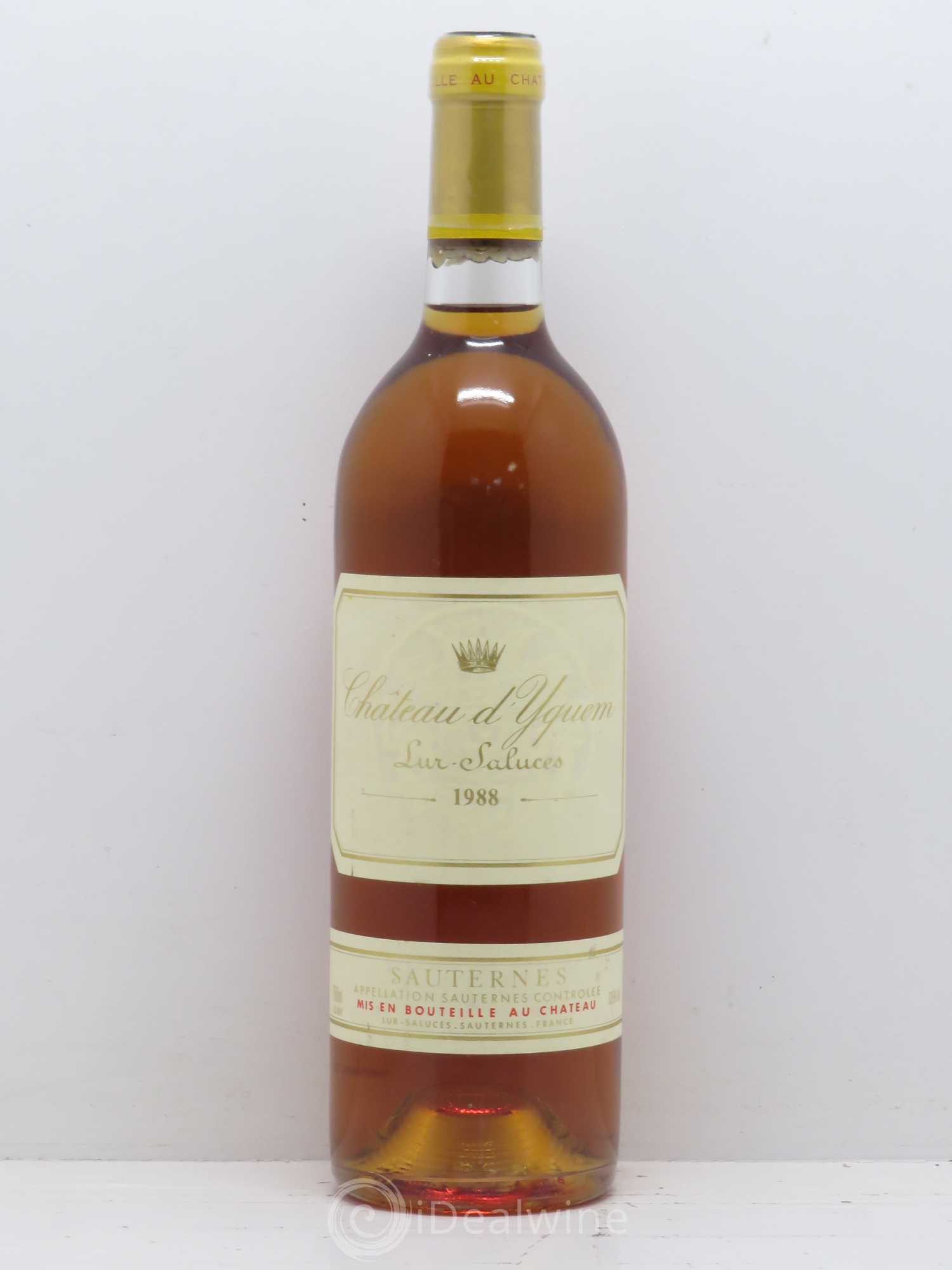 Château d' Yquem 1er Cru Classé Supérieur 1988 - Lotto di 1 bottiglia - 0