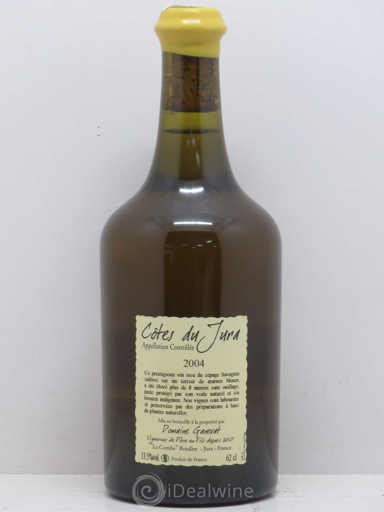 Côtes du Jura Vin Jaune Jean-François Ganevat (Domaine) Vin jaune 2004 - Posten von 1 Flasche - 1