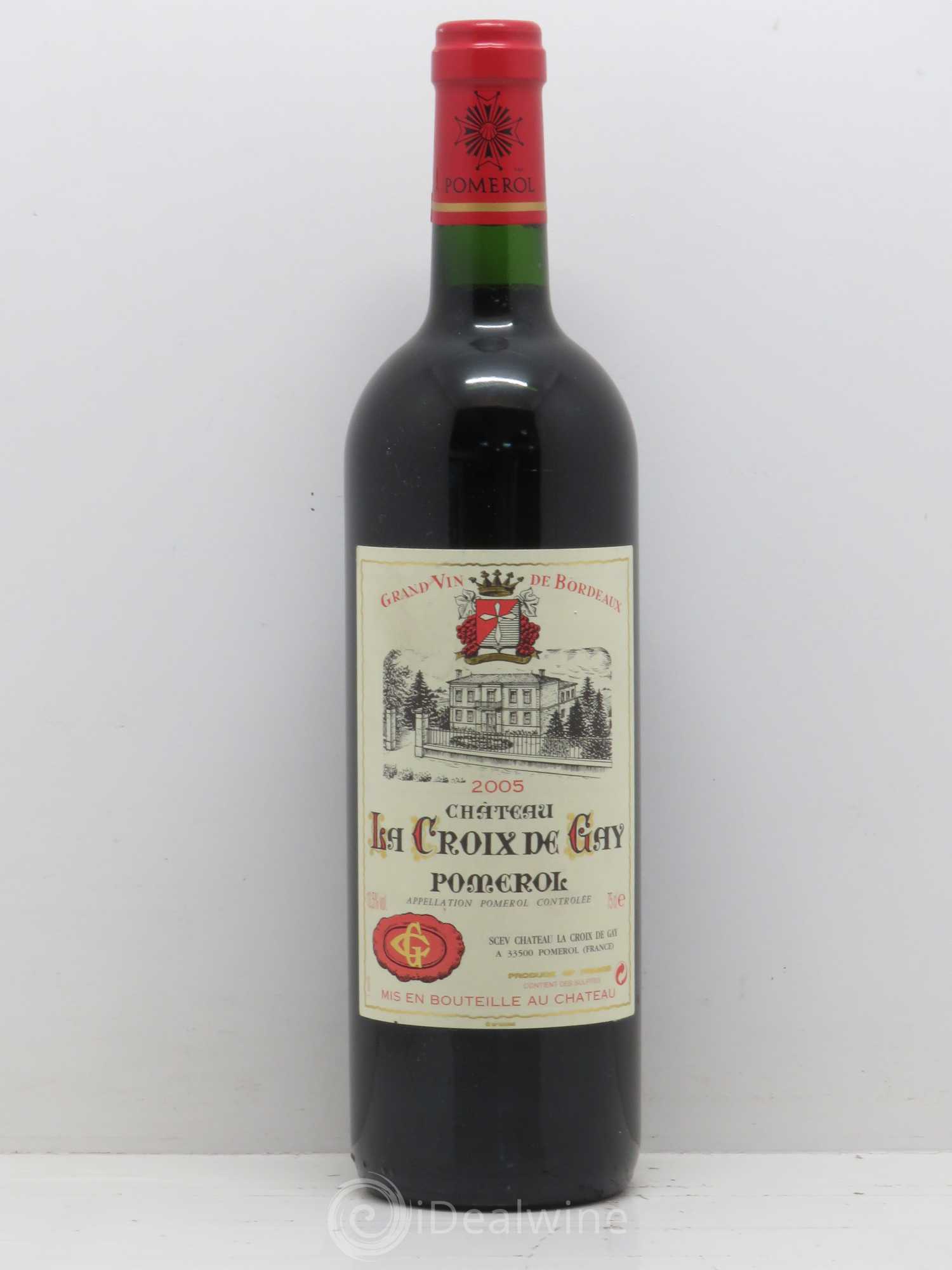 Château la Croix de Gay 2005 - Lot de 1 bouteille - 0