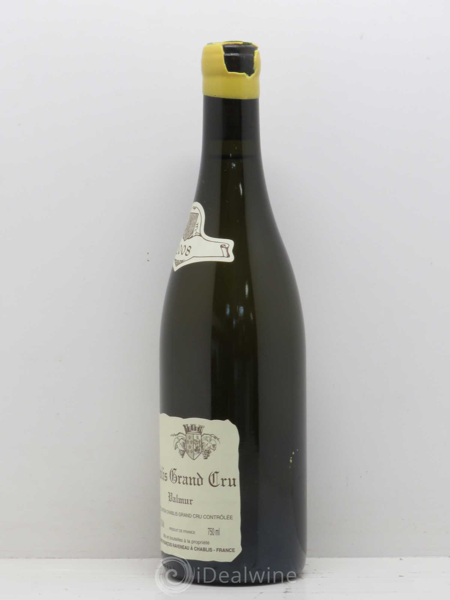 Chablis Grand Cru Valmur Raveneau (Domaine) 2008 - Lot de 1 bouteille - 1