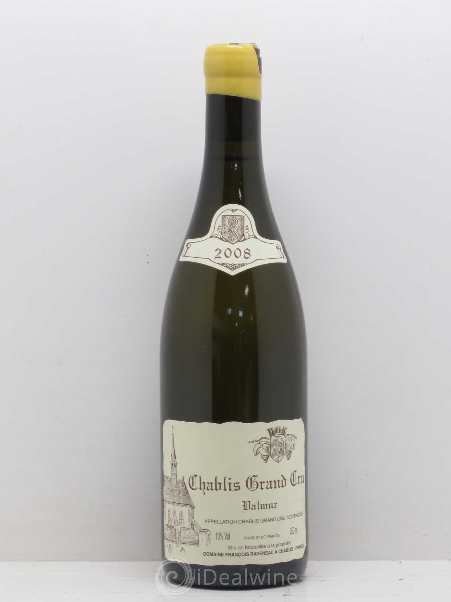 Chablis Grand Cru Valmur Raveneau (Domaine) 2008 - Lot de 1 bouteille - 0