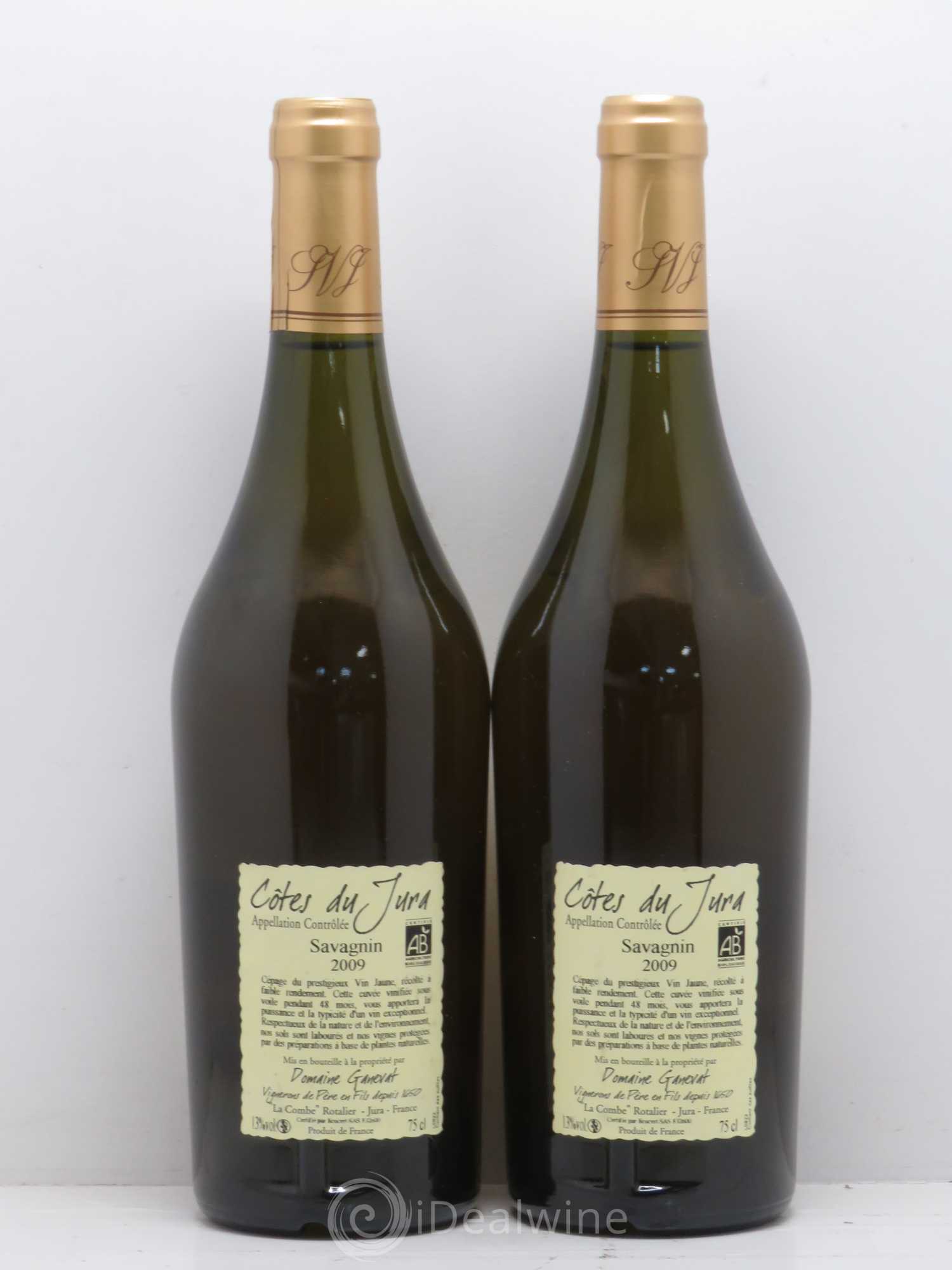 Côtes du Jura Cuvée Prestige Jean-François Ganevat (Domaine) 2009 - Lot de 2 bouteilles - 1
