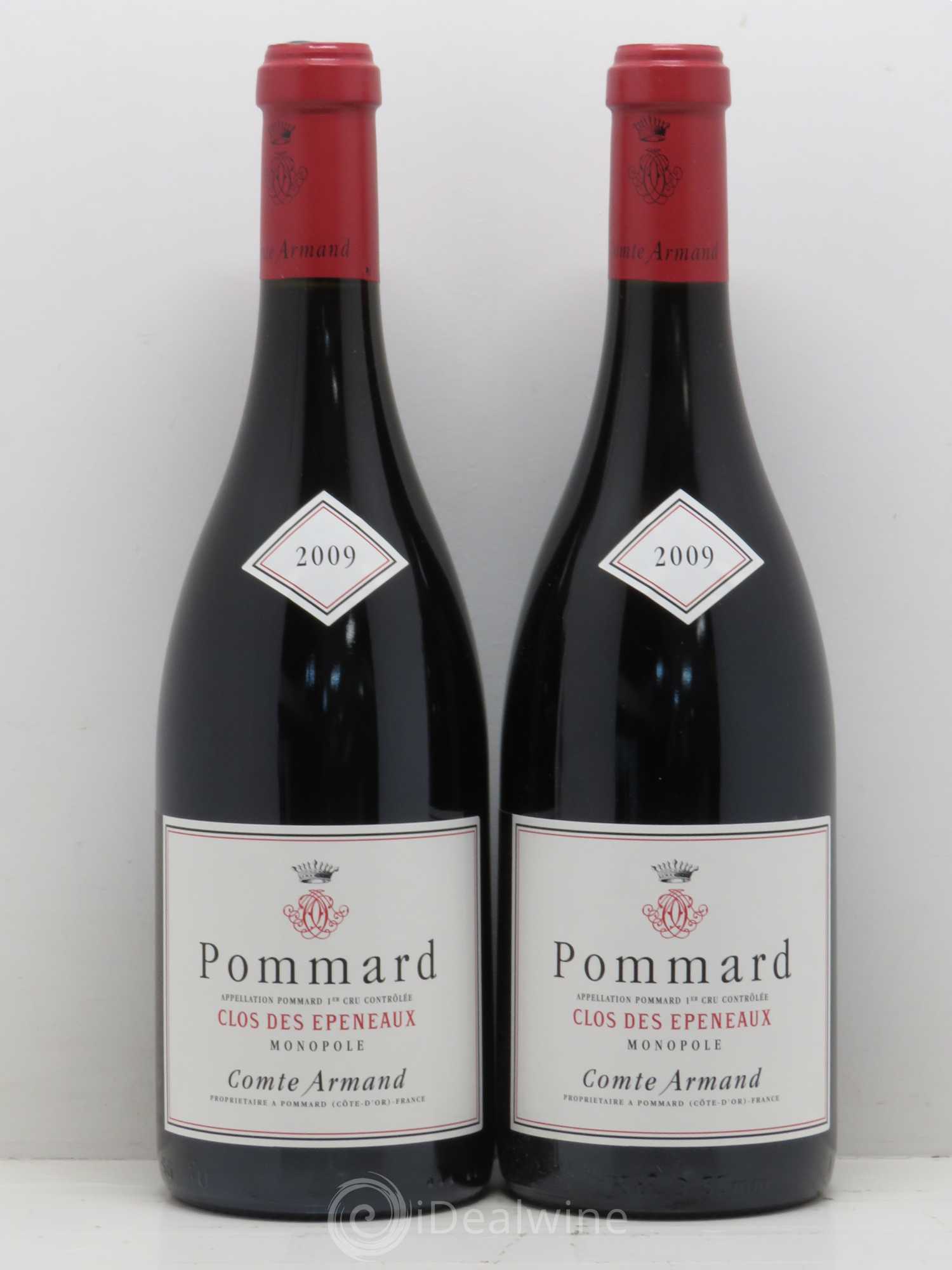 Pommard 1er Cru Clos des Epeneaux Comte Armand 2009 - Lot de 2 bouteilles - 0