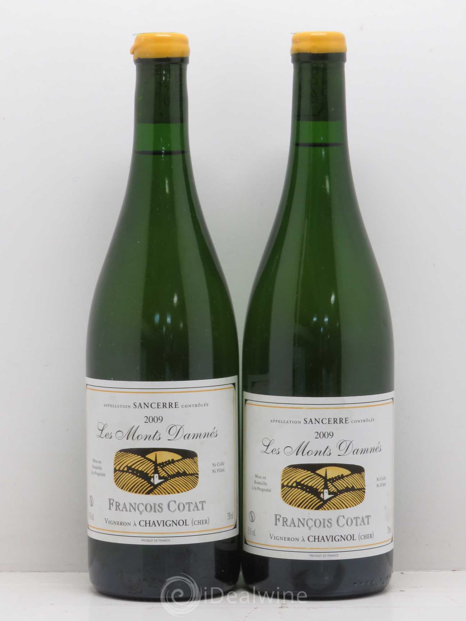 Sancerre Les Monts Damnés François Cotat 2009 - Lot de 2 bouteilles - 0