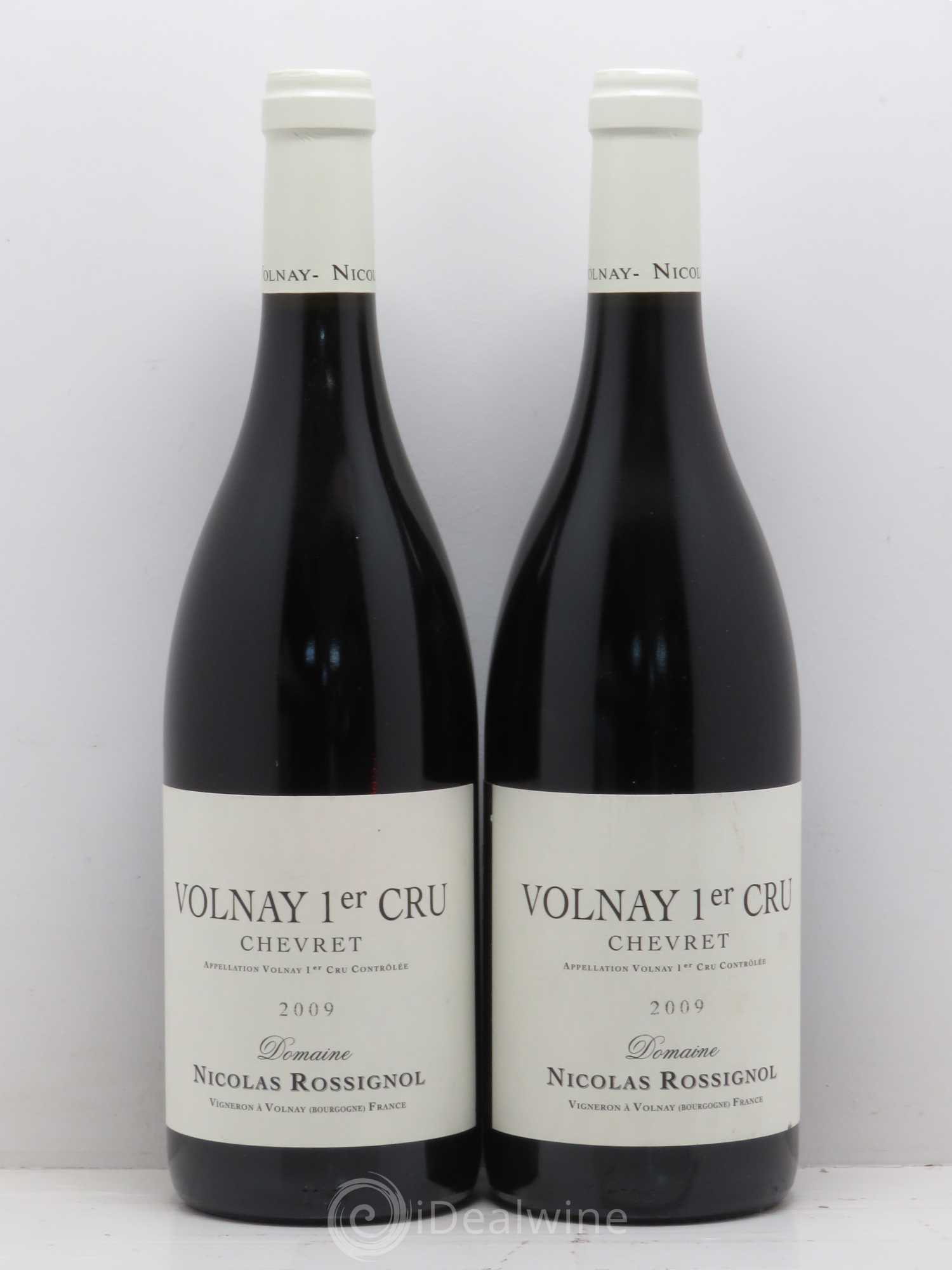 Volnay 1er Cru Les Chevret Nicolas Rossignol 2009 - Posten von 2 Flaschen - 0