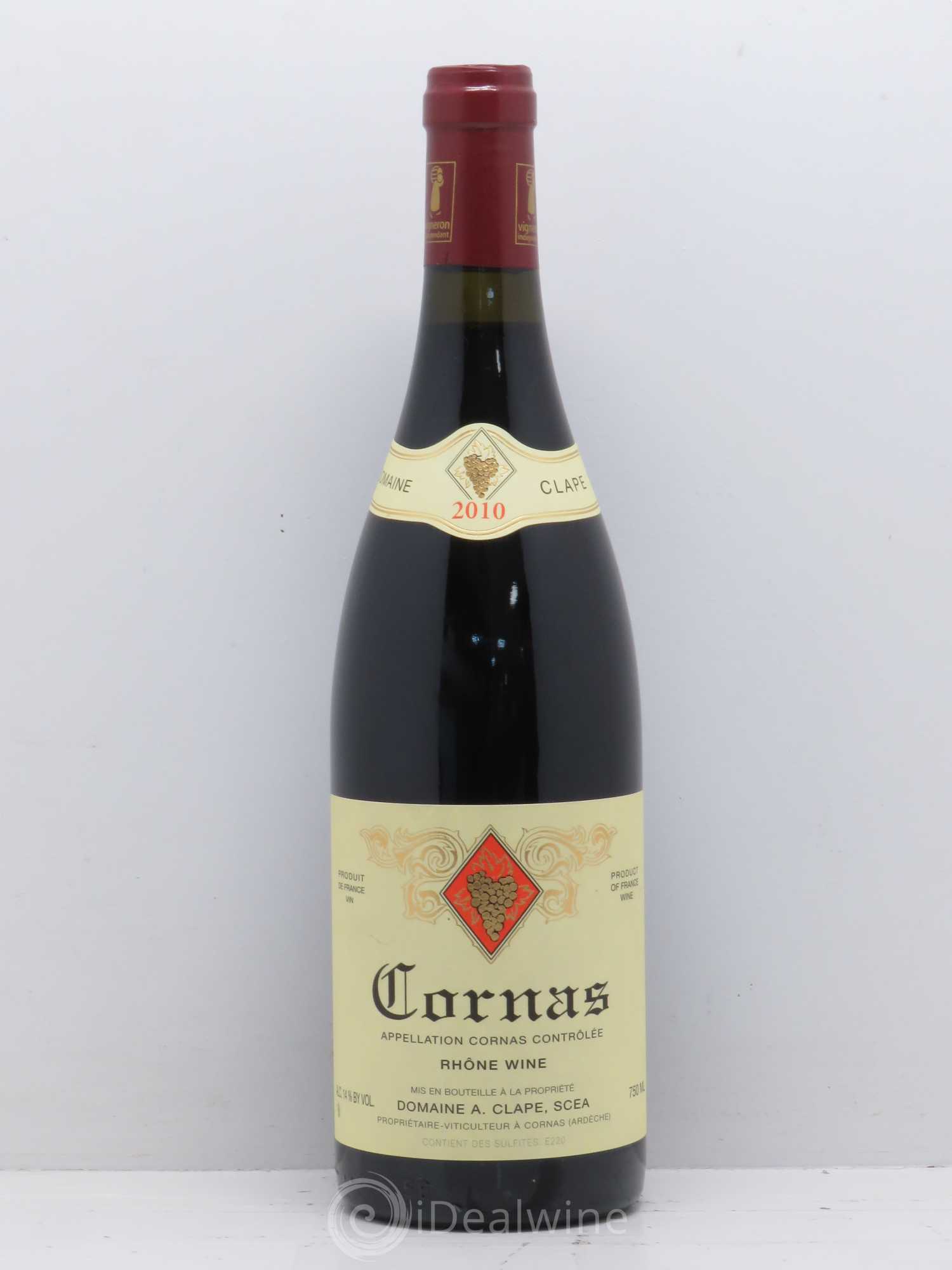 Cornas Auguste Clape 2010 - Posten von 1 Flasche - 0