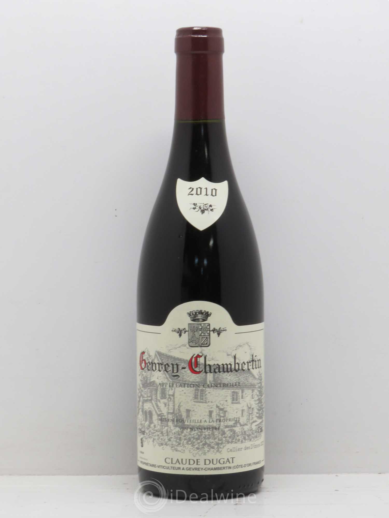 Gevrey-Chambertin Claude Dugat 2010 - Lot de 1 bouteille - 0